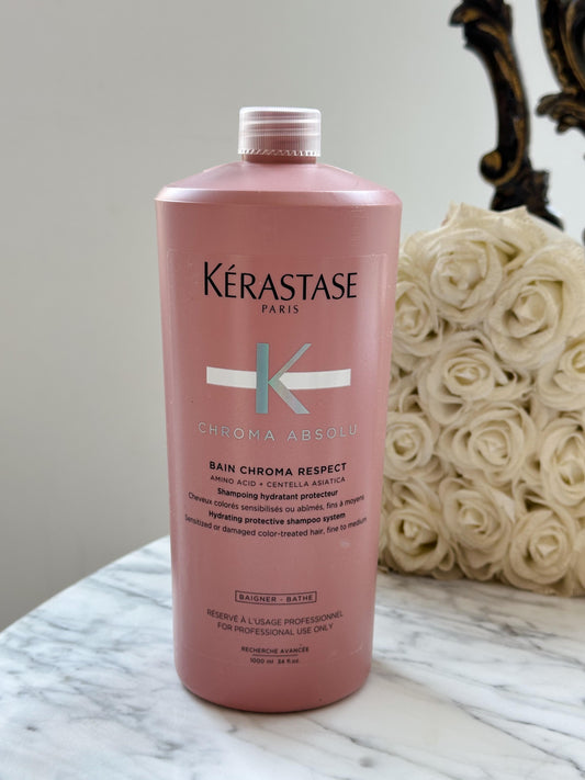 KÉRASTASE Chroma Absolu
Bain Chroma Respect Shampoo
Sulfate-free Shampoo For Fine to Medium Color Treated Hair