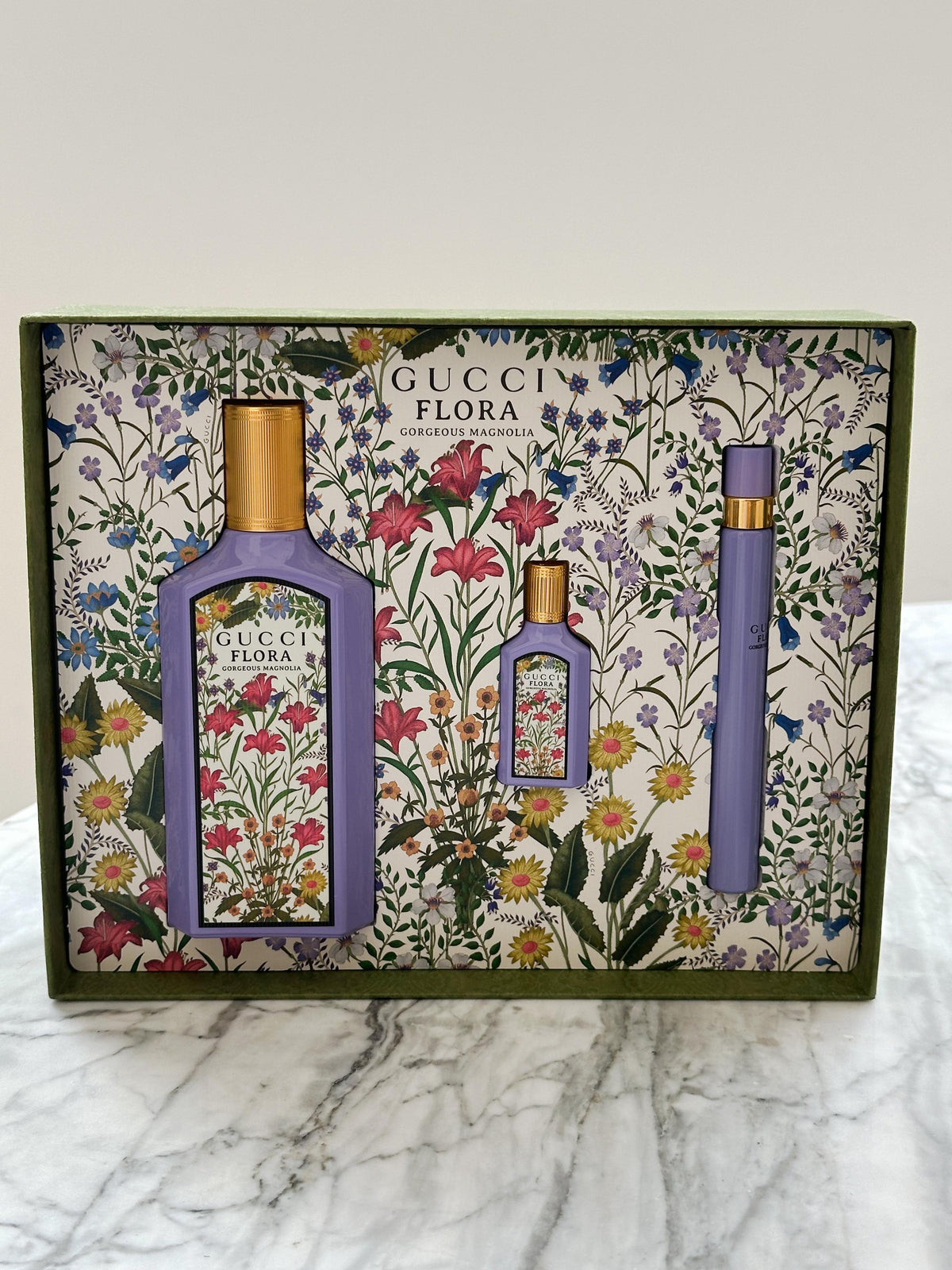 GUCCI Flora Gorgeous Magnolia Gift Set - Eau De Parfum 100ml 