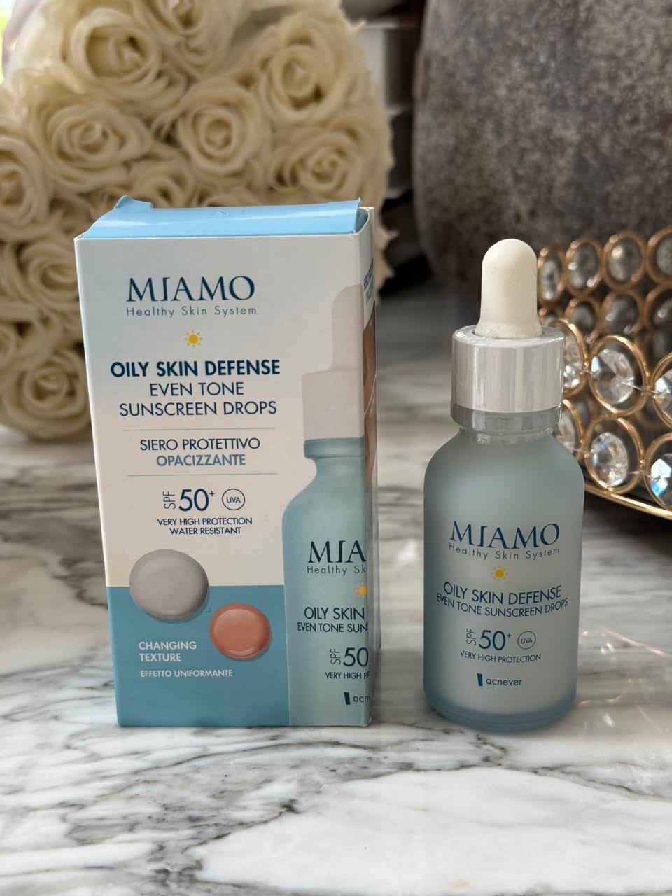 MIAMO Oily Skin Defense Even Tone - Sunscreen Drops SPF50+