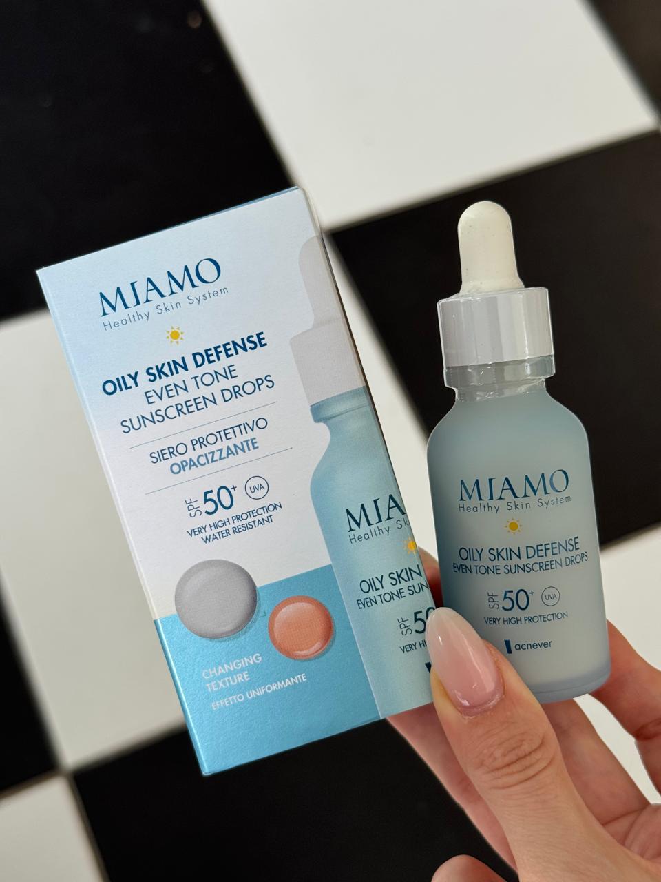 MIAMO Oily Skin Defense Even Tone - Sunscreen Drops SPF50+