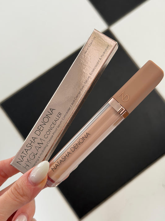 NATASHA DENONA Hy-Glam
Brightening & Hydrating Crease-Proof Serum Concealer (RN3)