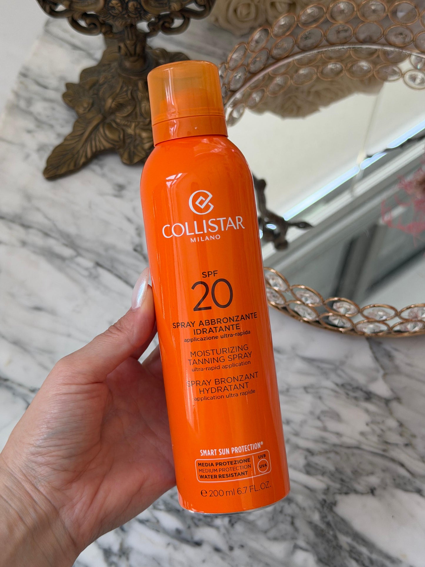 COLLISTAR Tanning Moisturizing Spray SPF20
Ultra-Rapid Application