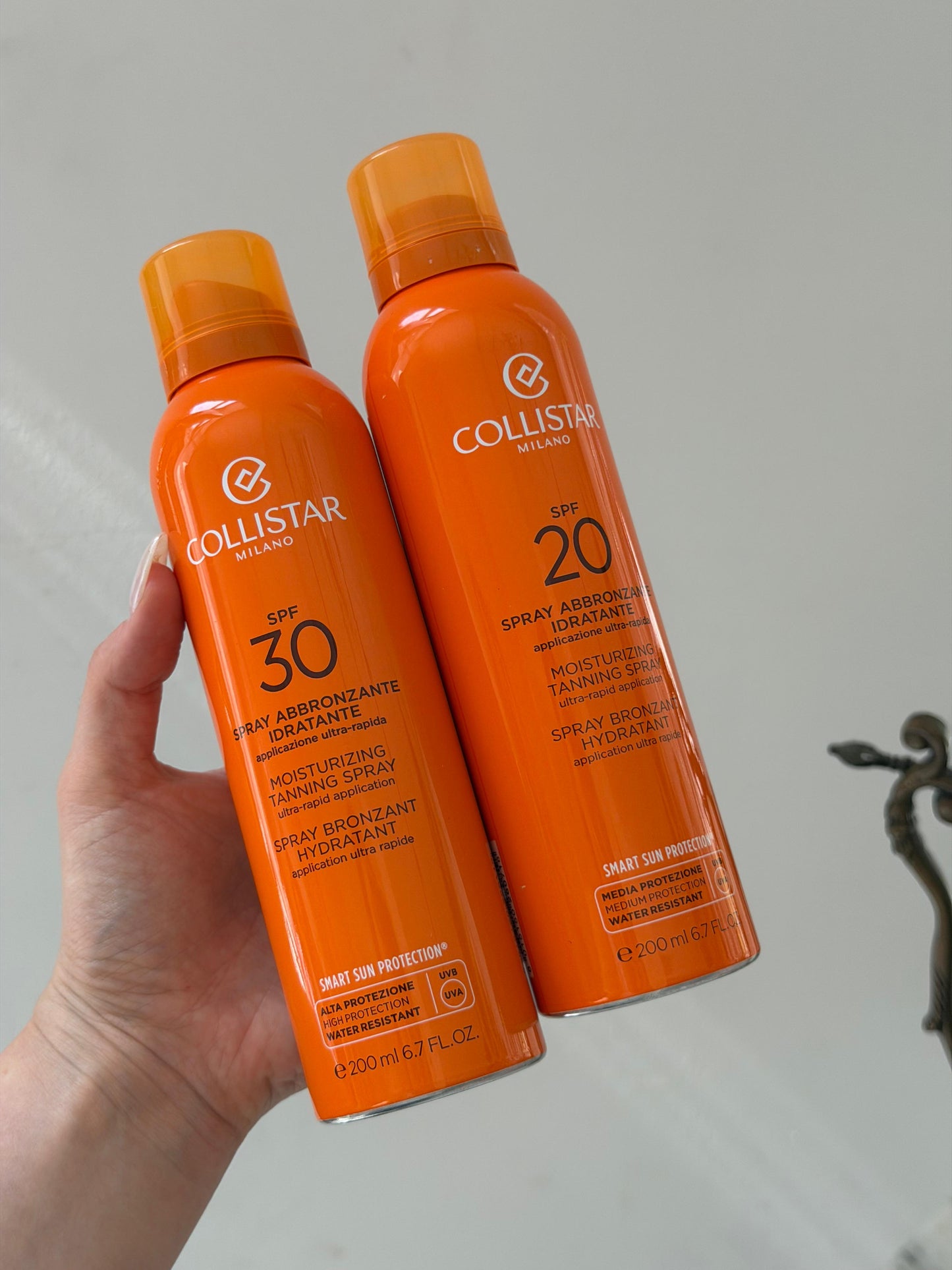 COLLISTAR Tanning Moisturizing Spray SPF20
Ultra-Rapid Application