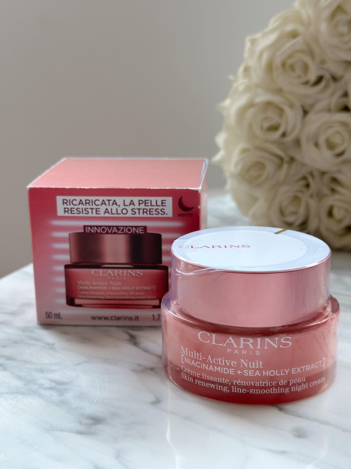 CLARINS Multi-Active Nuit Cream
Skin Renewing, Line-Smoothing 
Dry Skin