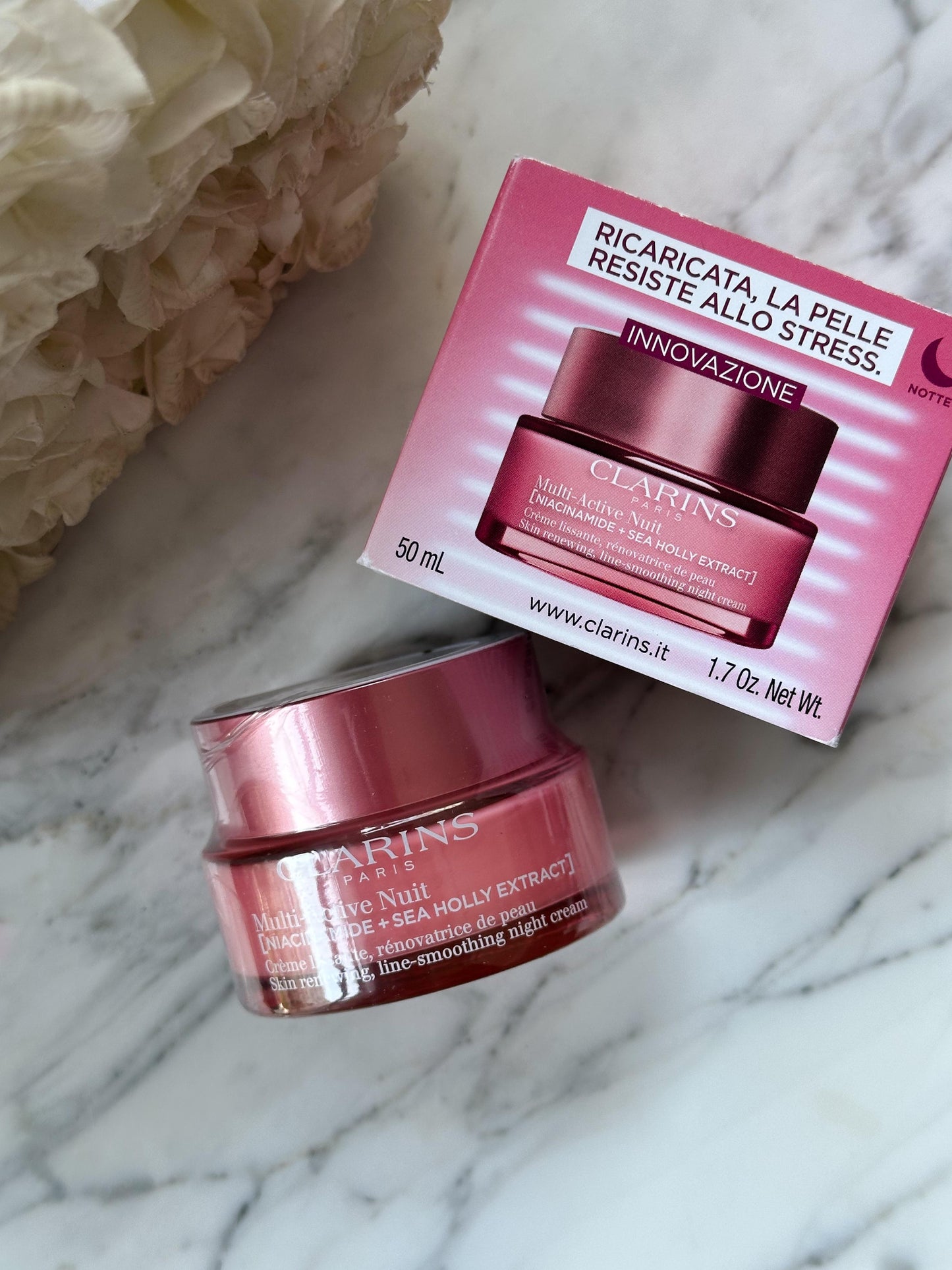 CLARINS Multi-Active Nuit Cream
Skin Renewing, Line-Smoothing 
Dry Skin