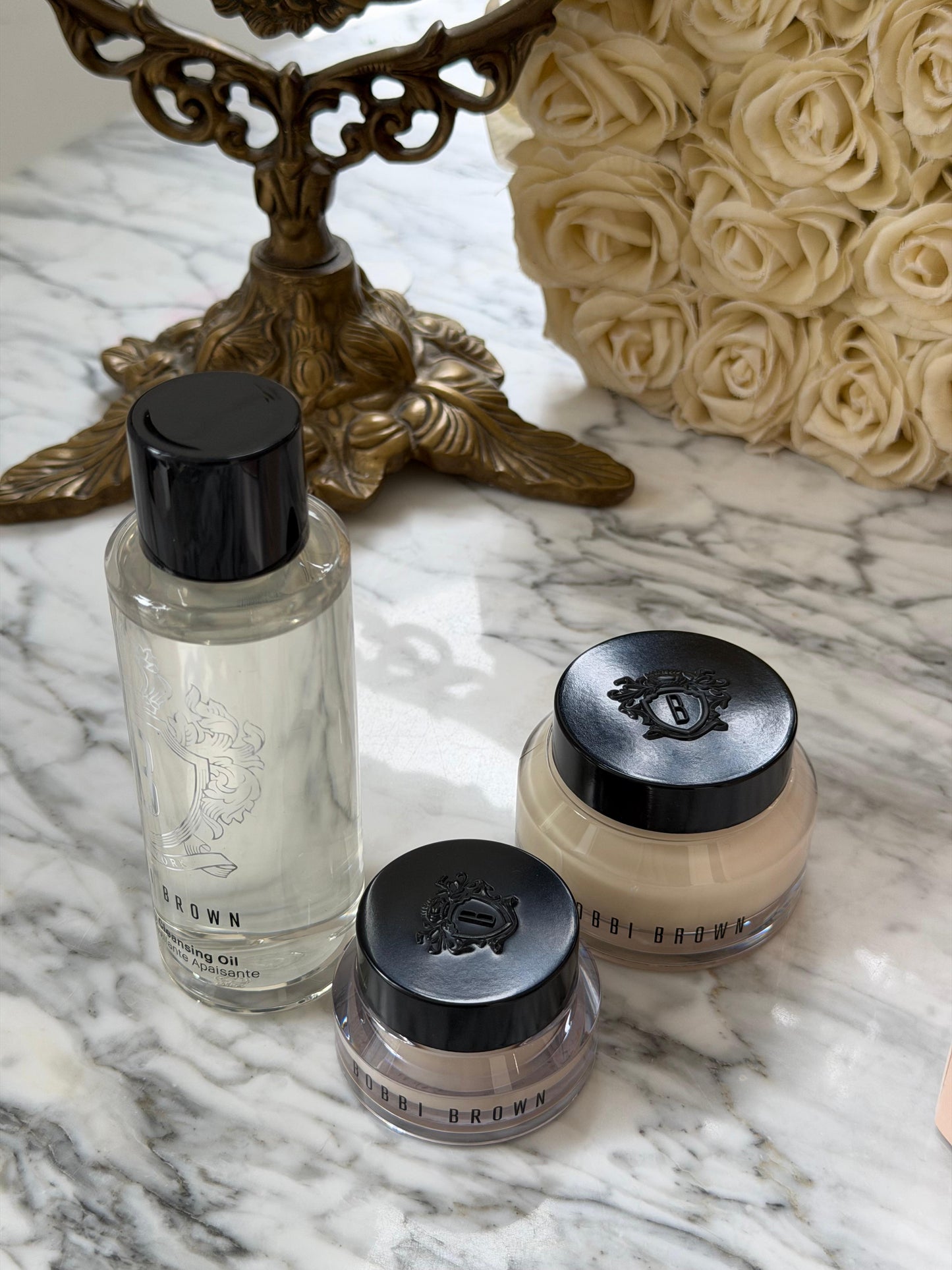 BOBBI BROWN Cleanse & Prime Skincare Gift Set (Face Primer + Eye Primer + Cleansing Oil)