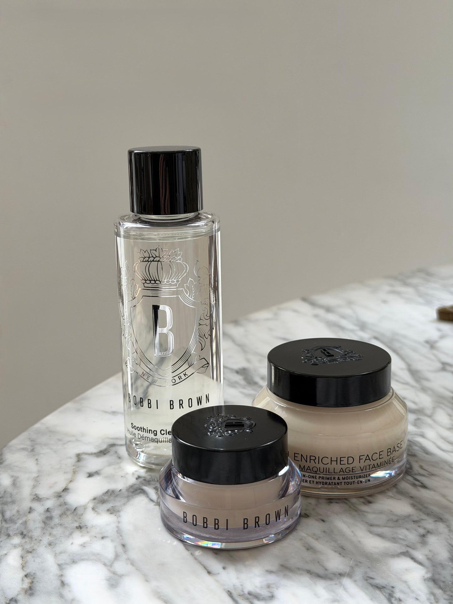 BOBBI BROWN Cleanse & Prime Skincare Gift Set (Face Primer + Eye Primer + Cleansing Oil)