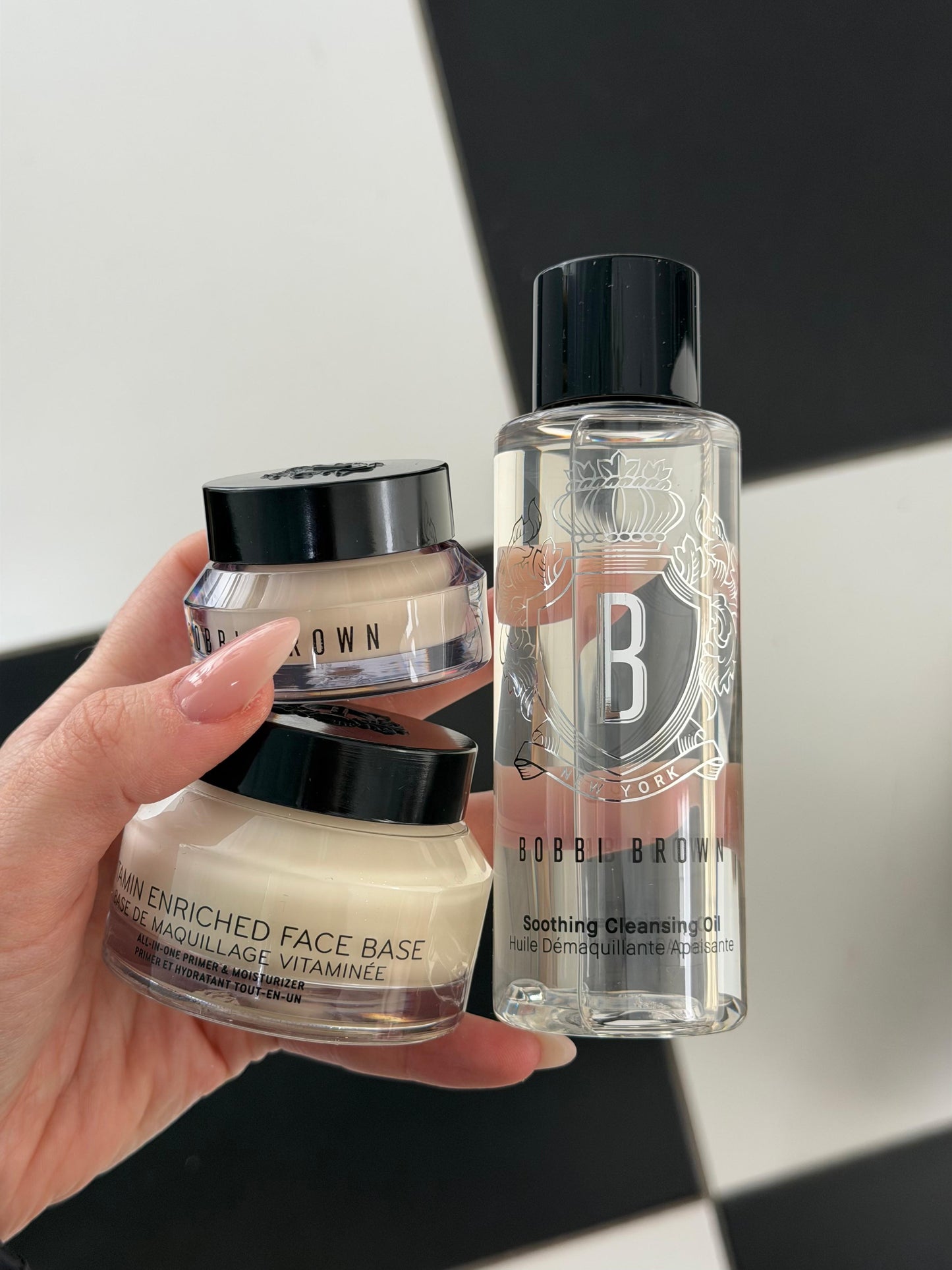 BOBBI BROWN Cleanse & Prime Skincare Gift Set (Face Primer + Eye Primer + Cleansing Oil)
