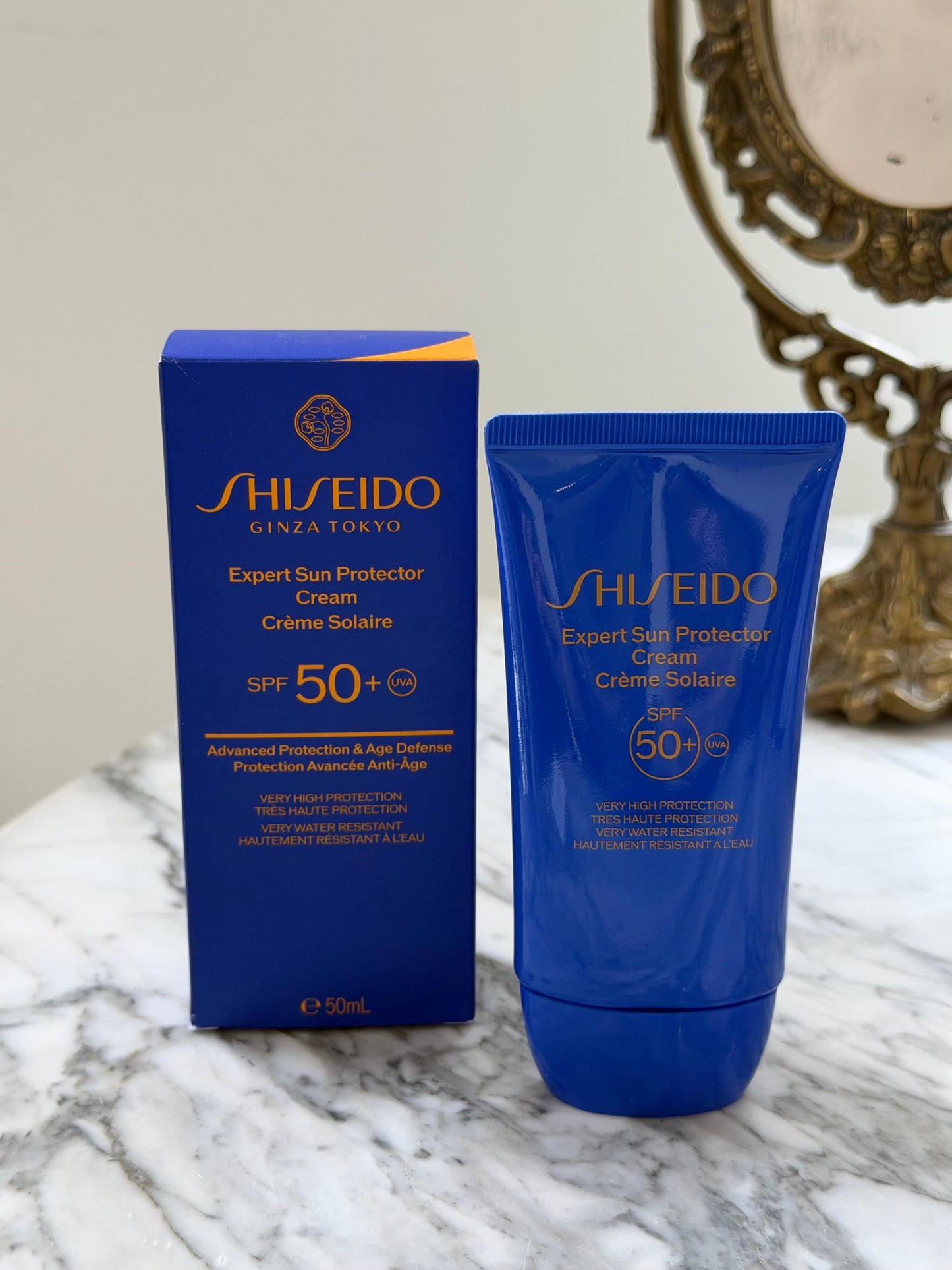 SHISEIDO Expert Sun Protector Cream SPF50 Advanced Protection & Age Defense