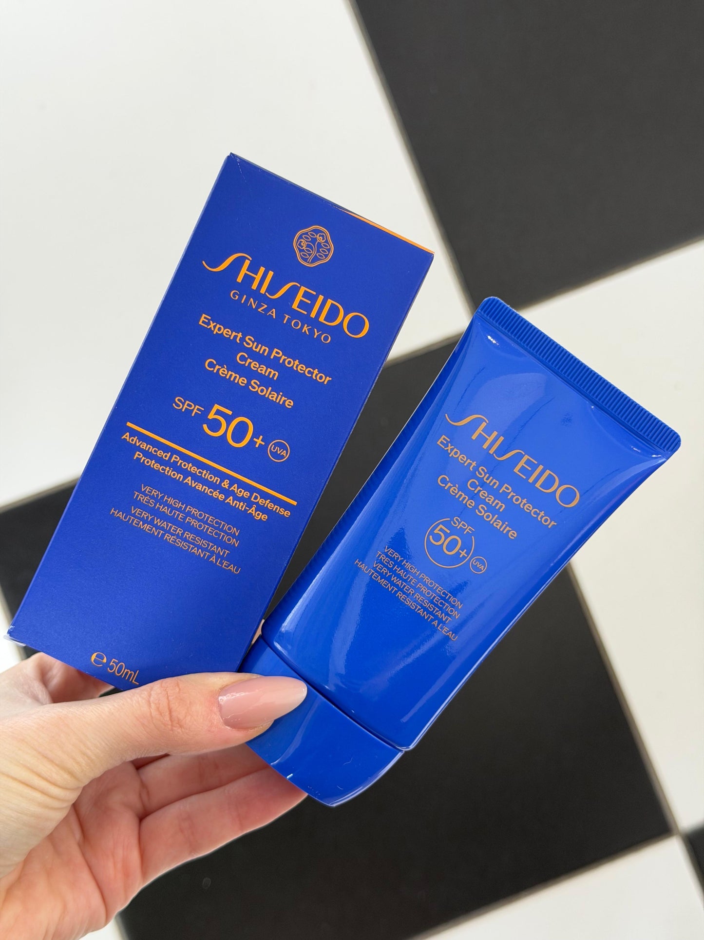 SHISEIDO Expert Sun Protector Cream SPF50 Advanced Protection & Age Defense
