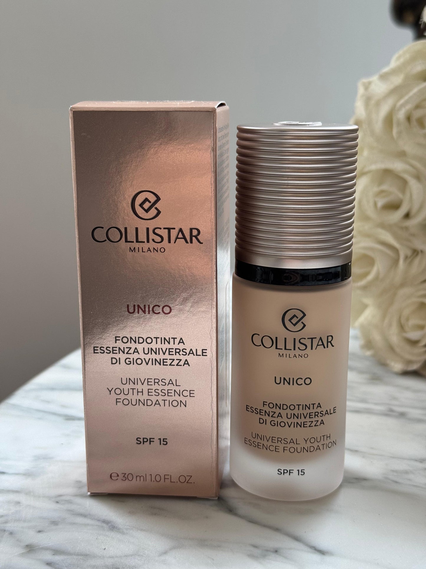COLLISTAR
Unico Foundation (3R)
Universal Youth Essence SPF15
