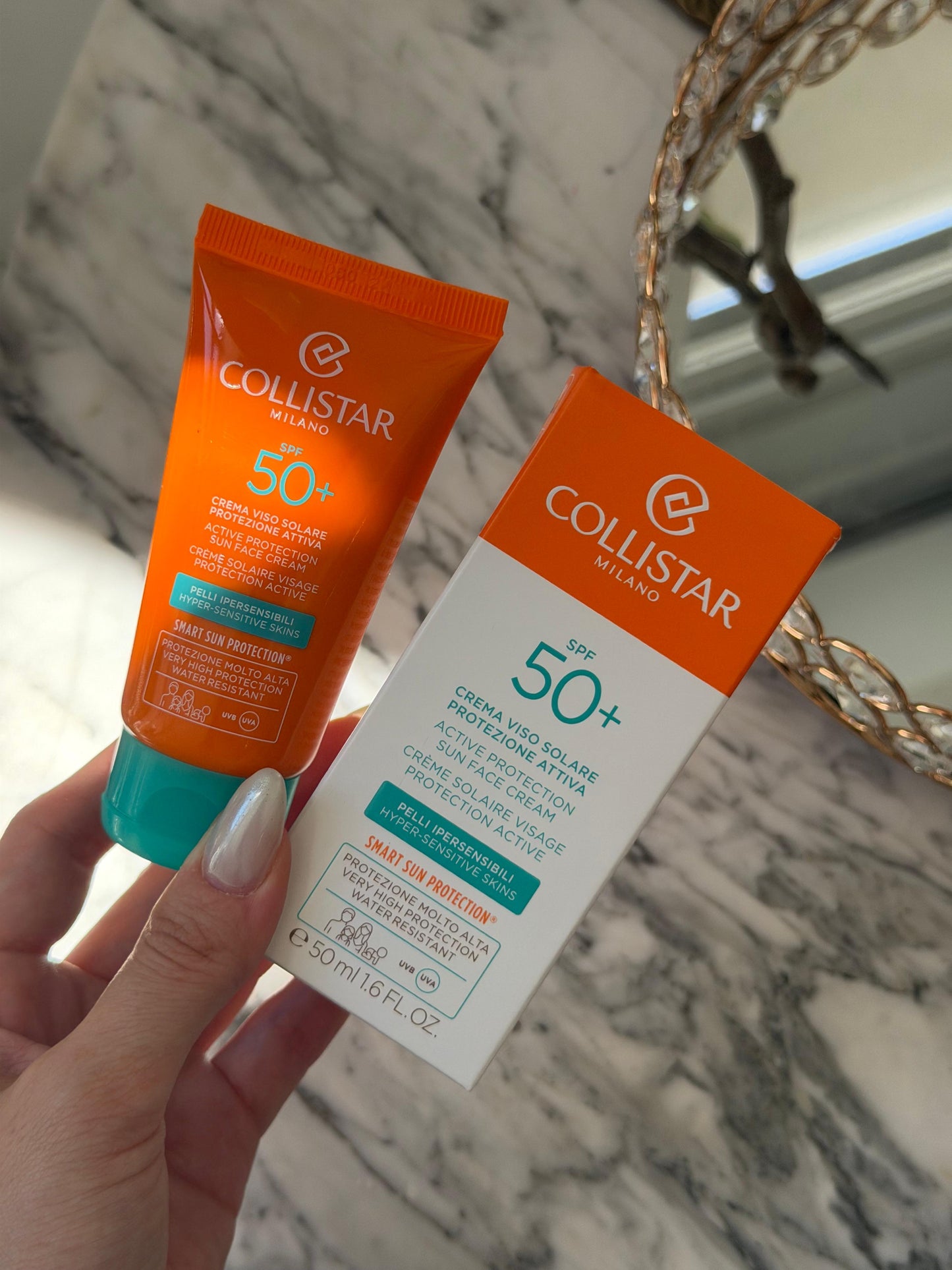 COLLISTAR Active Protection Sun Face Cream Hyper-Sensitive Skins SPF50+
Water Resistant