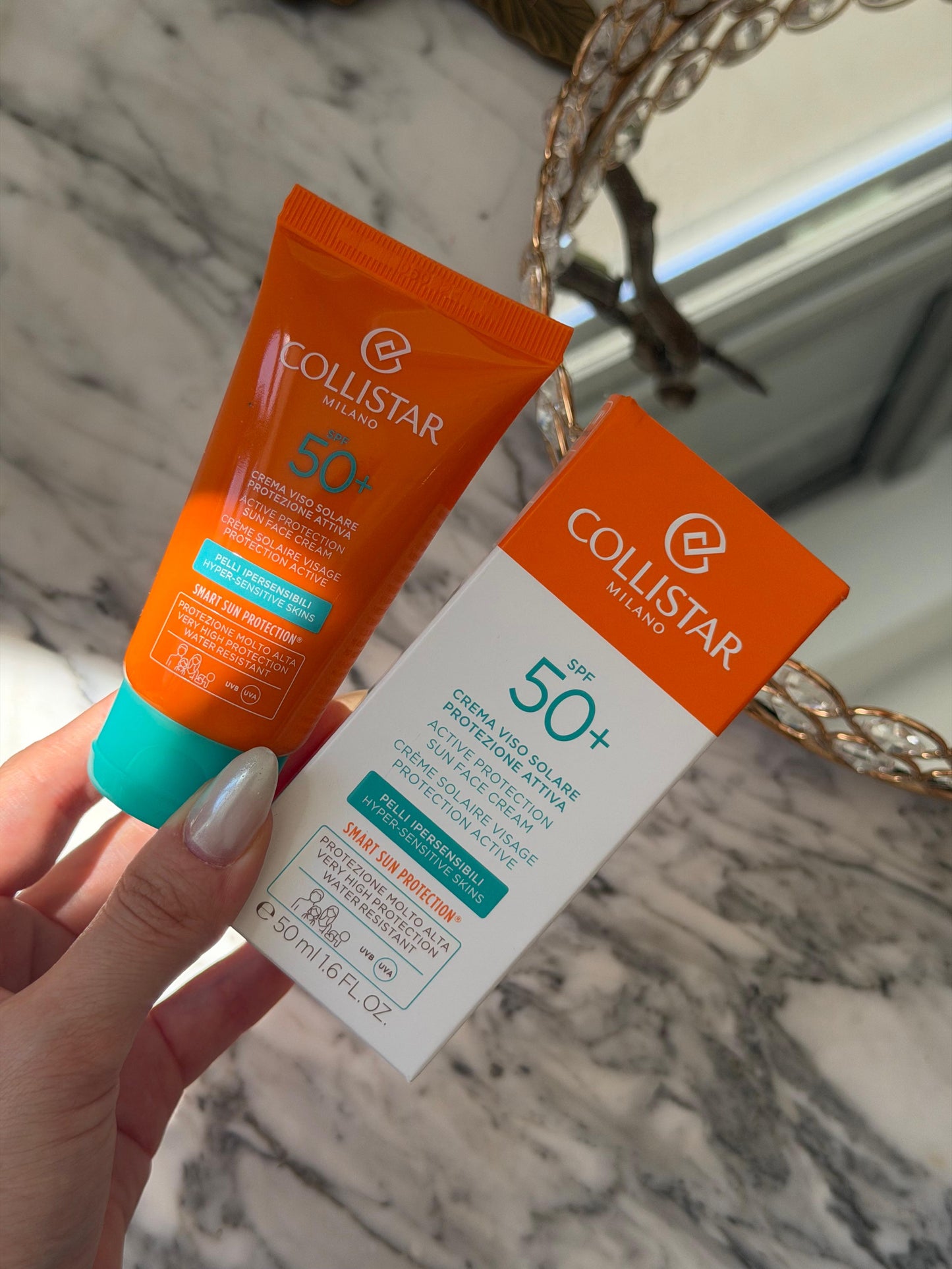 COLLISTAR Active Protection Sun Face Cream Hyper-Sensitive Skins SPF50+
Water Resistant