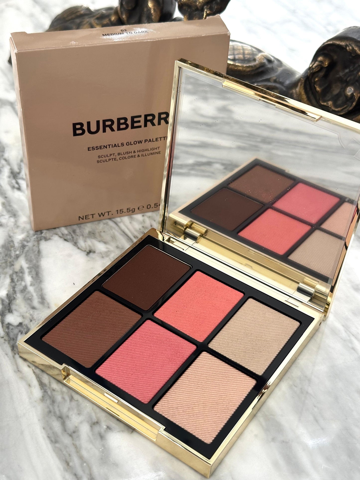 BURBERRY Essentials Glow Palette - Blush & Highlight