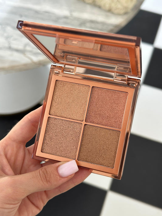 HUDA BEAUTY Mini Obsessions Highlighter Face Palette - Rich Glow