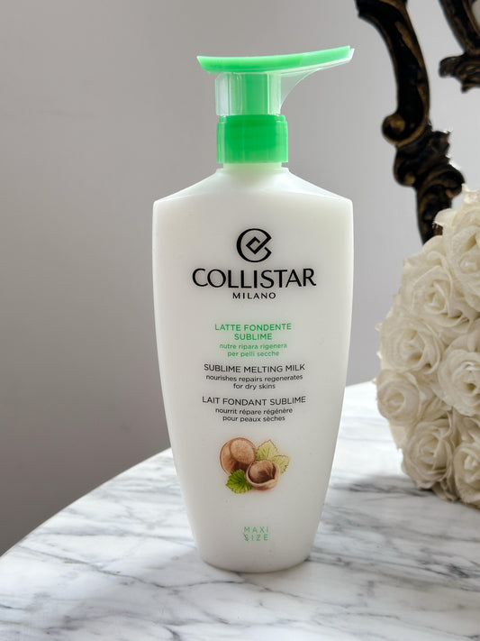 COLLISTAR
Sublime Melting Milk 400ml
Nourishes, Repairs, Regenerates