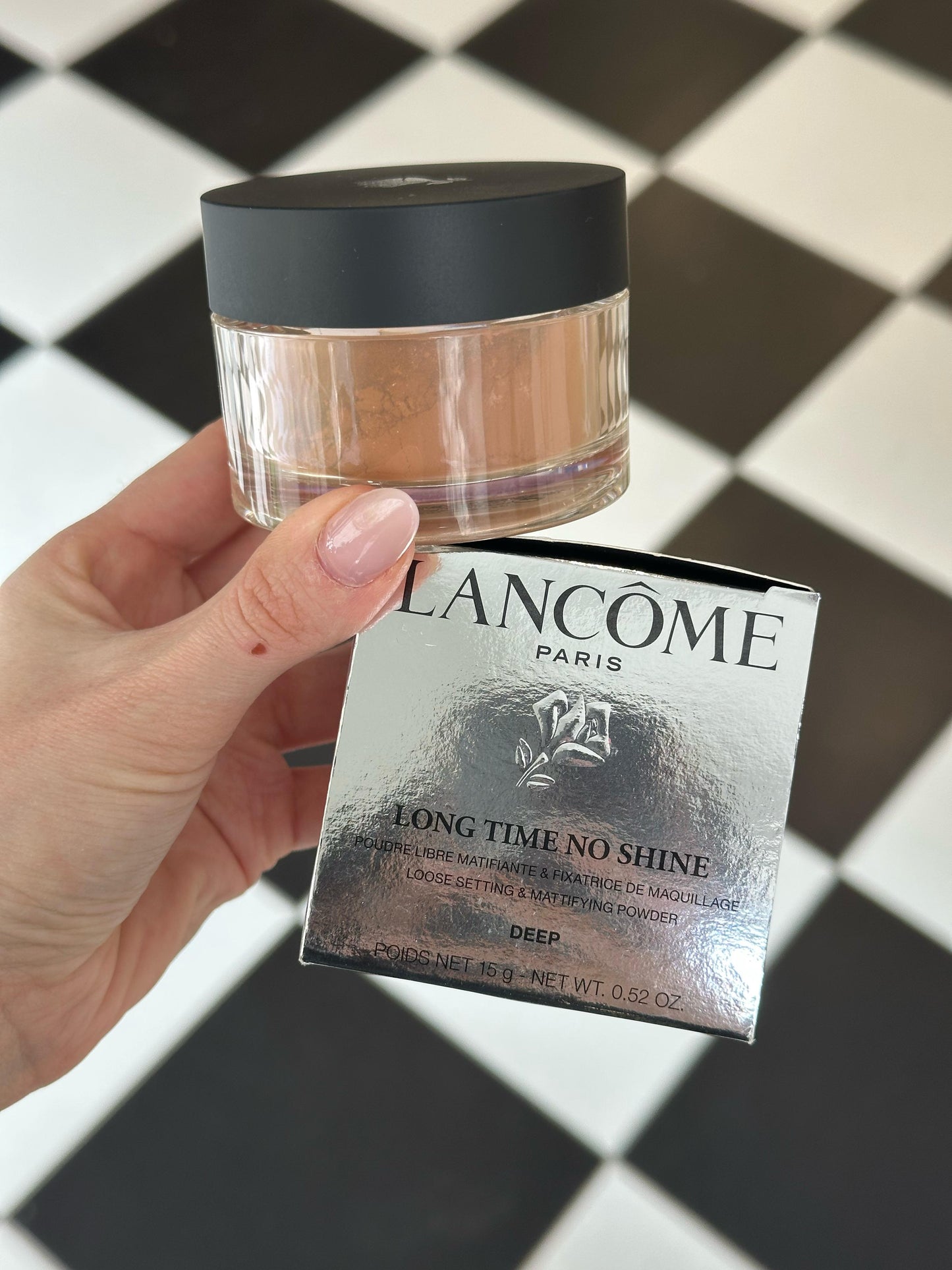 LANCÔME Long Time No Shine
Loose Setting & Mattifying Powder