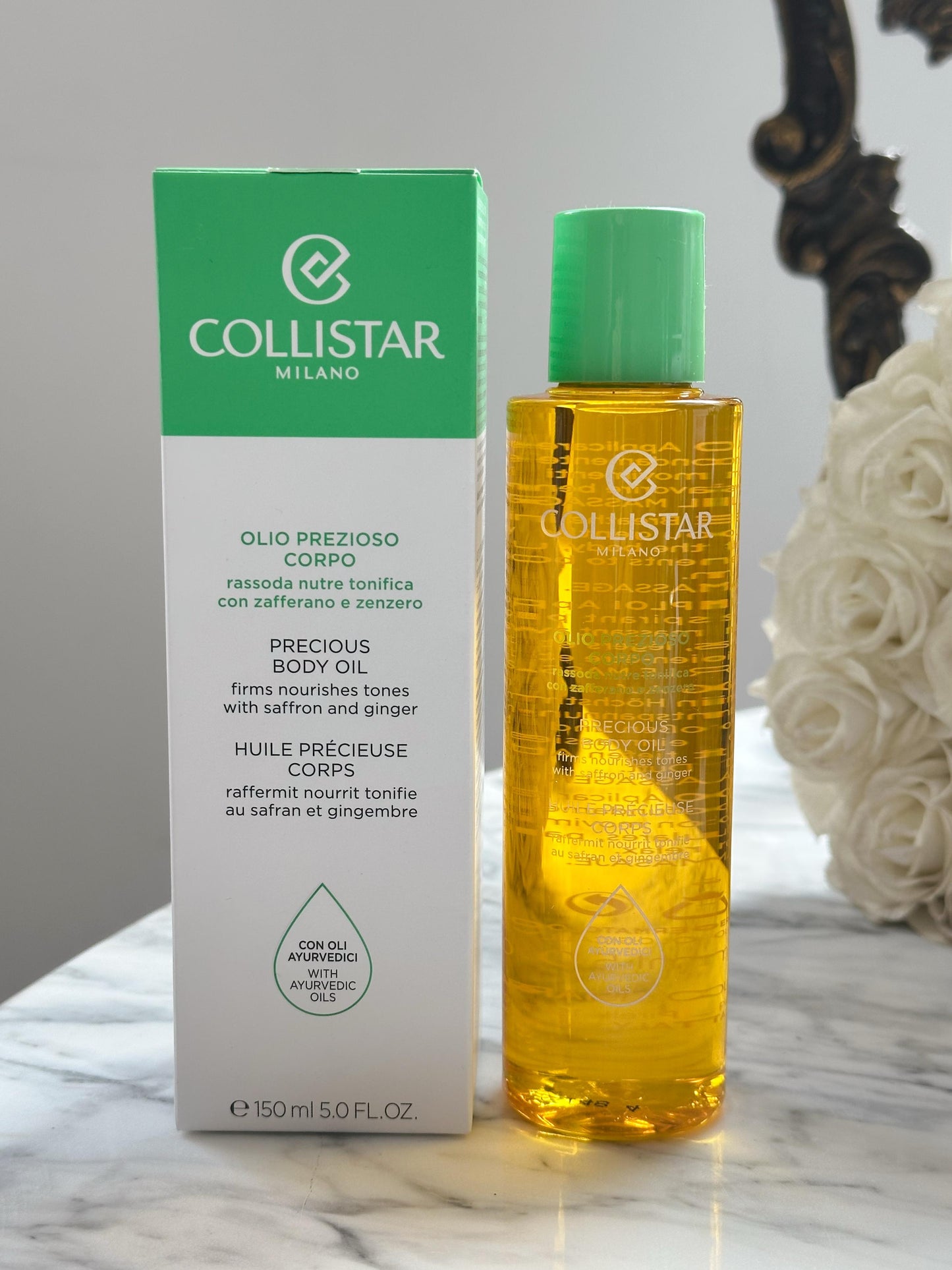 COLLISTAR
Precious Body Oil 150ml
Firms, Nourishes, Tones With Saffron And Ginger