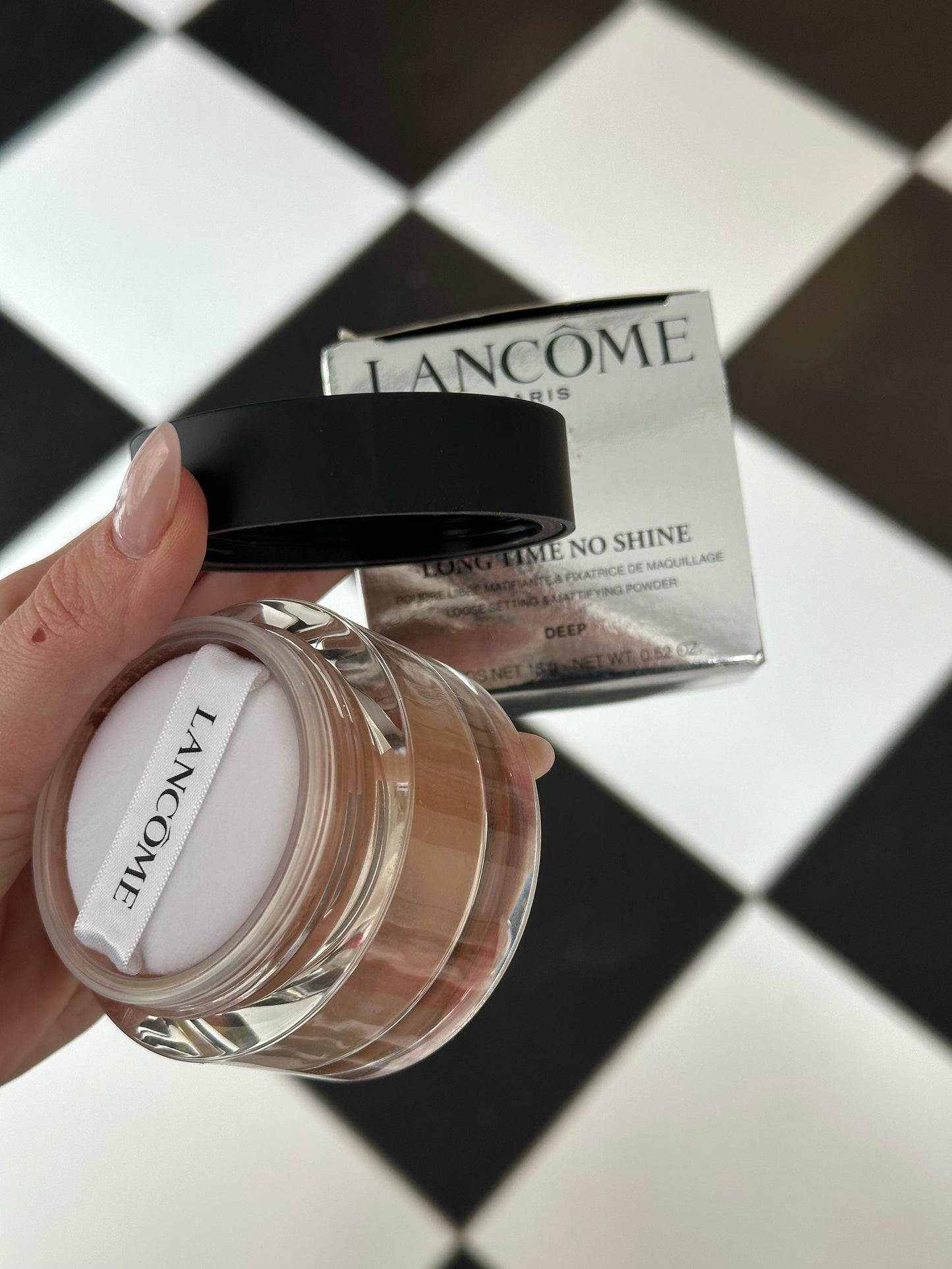 LANCÔME Long Time No Shine
Loose Setting & Mattifying Powder