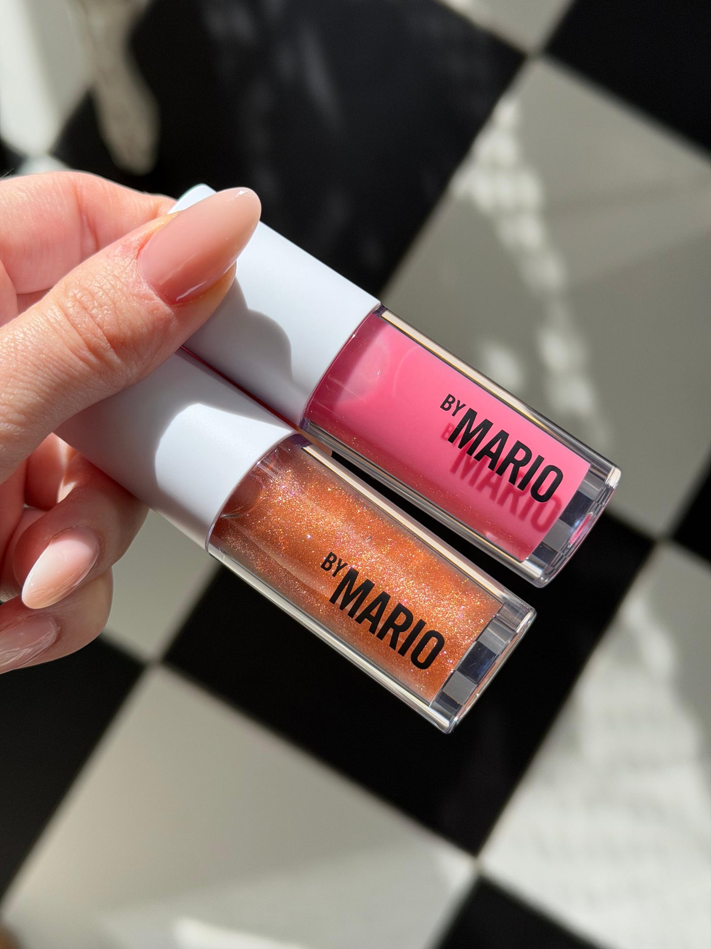 MAKEUP BY MARIO
Hydrating SuperShine™ Lip Gloss Duo Full Size Gift Set - Rose Gold/Glaze