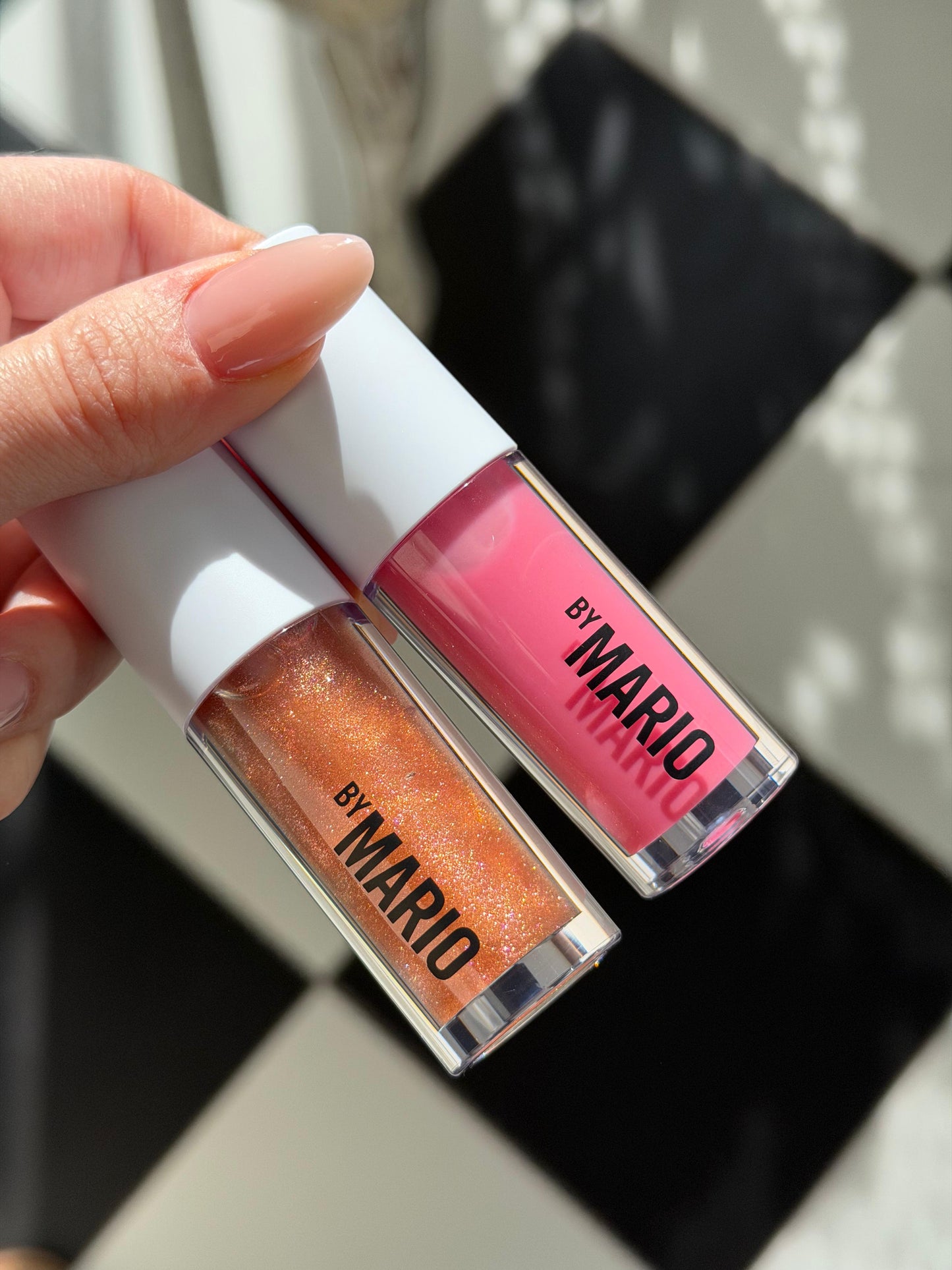 MAKEUP BY MARIO
Hydrating SuperShine™ Lip Gloss Duo Full Size Gift Set - Rose Gold/Glaze