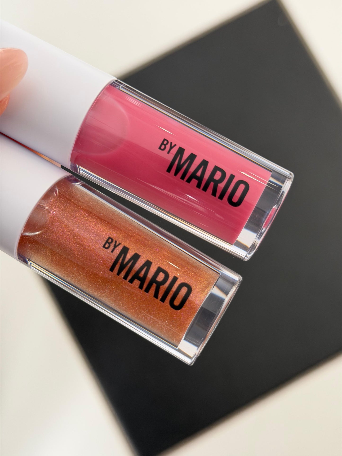 MAKEUP BY MARIO
Hydrating SuperShine™ Lip Gloss Duo Full Size Gift Set - Rose Gold/Glaze