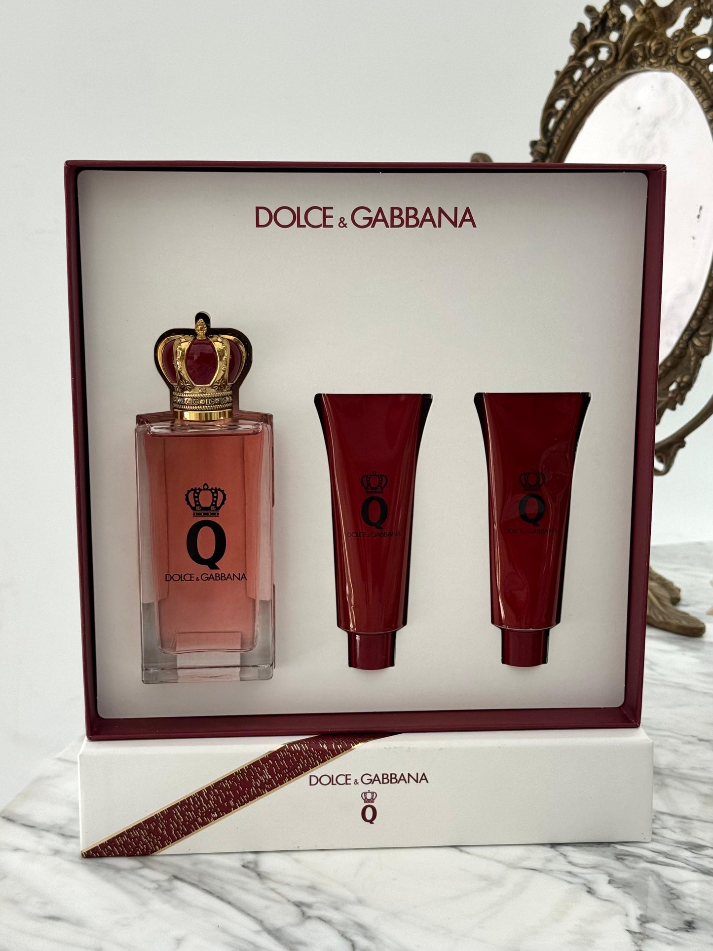 DOLCE&GABBANA Q Queen Eau De Parfum Trio Gift Set