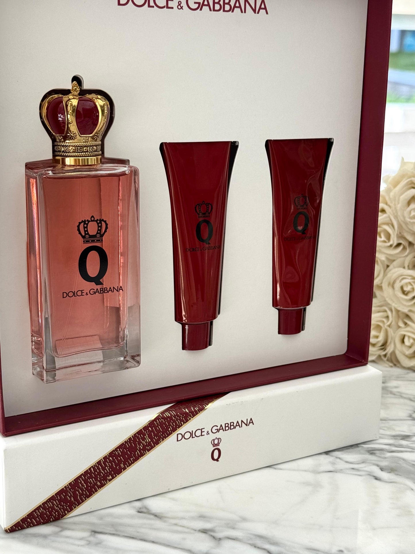 DOLCE&GABBANA Q Queen Eau De Parfum Trio Gift Set
