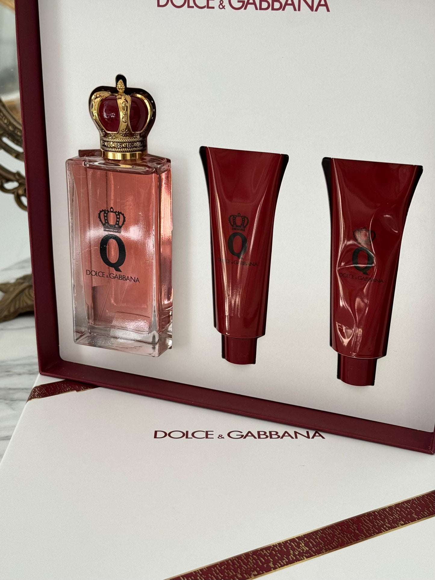 DOLCE&GABBANA Q Queen Eau De Parfum Trio Gift Set