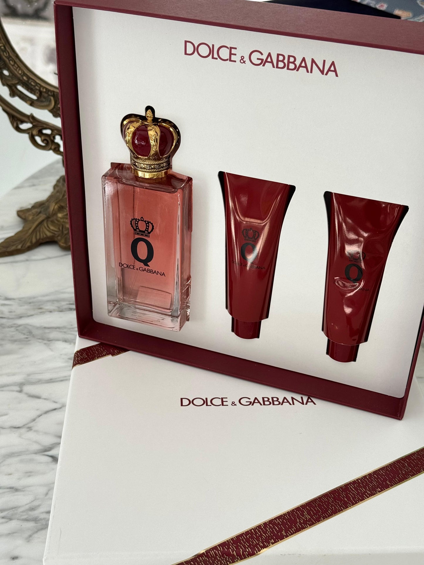 DOLCE&GABBANA Q Queen Eau De Parfum Trio Gift Set