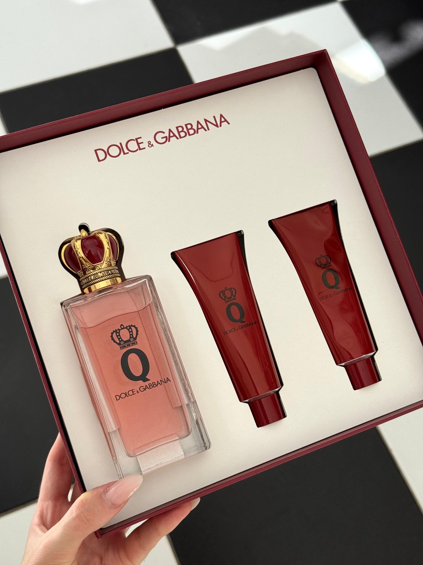 DOLCE&GABBANA Q Queen Eau De Parfum Trio Gift Set