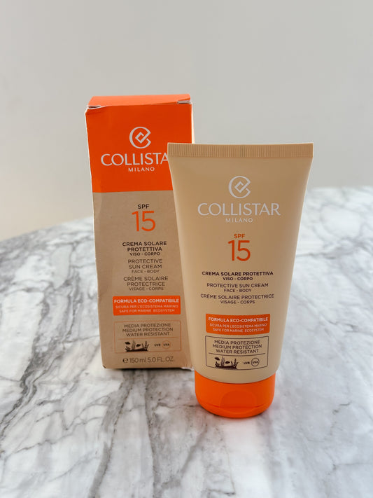 COLLISTAR Protective Sun Cream SPF15 Face-Body
Face & Body, Water Resistant