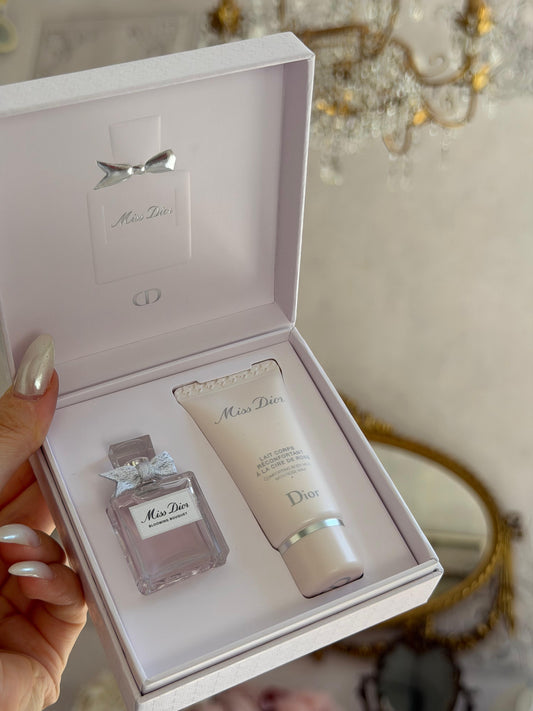 DIOR Miss Dior Blooming Bouquet Eau De Toilette + Body Milk Gift Set