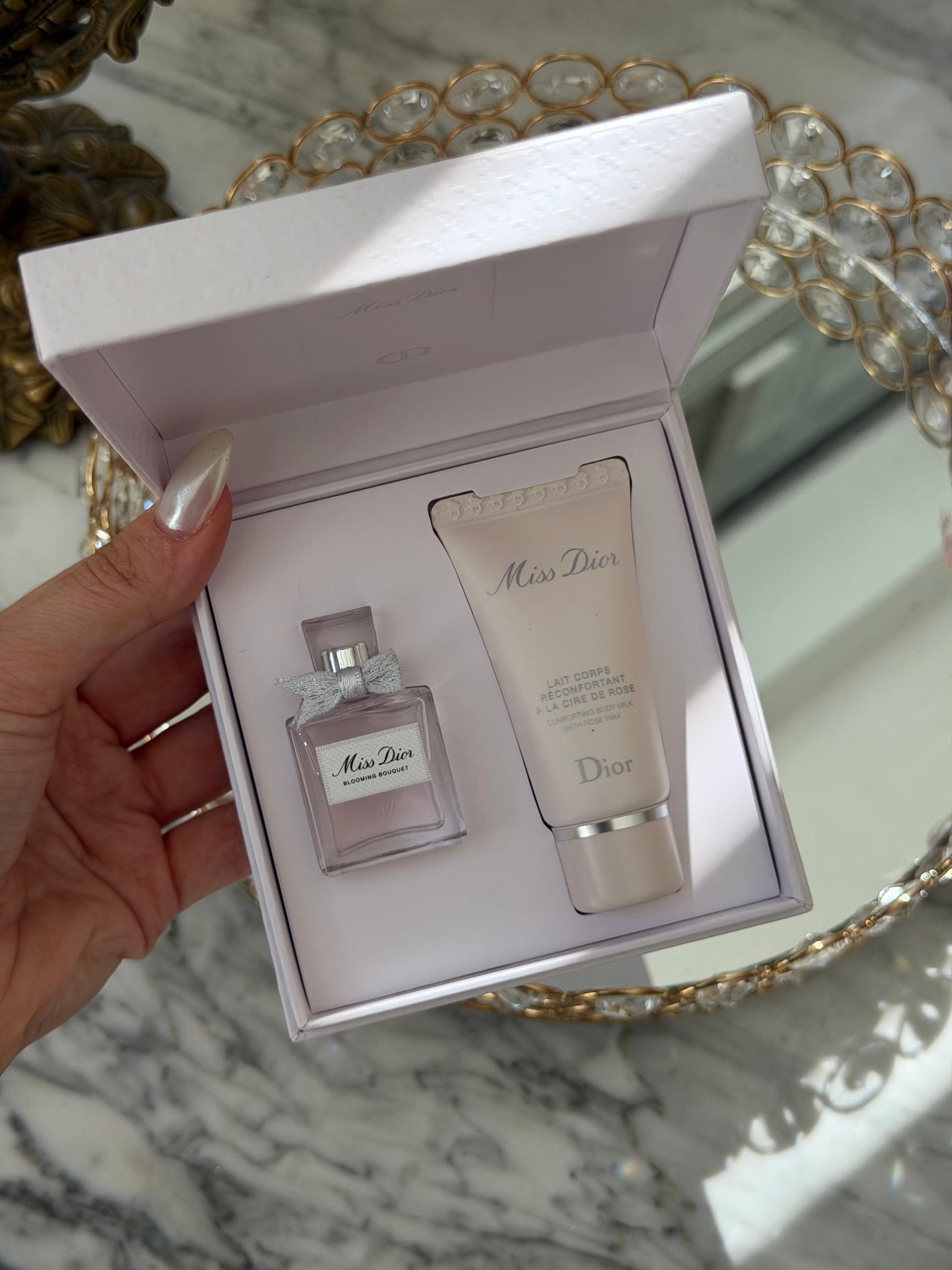 DIOR Miss Dior Blooming Bouquet Eau De Toilette + Body Milk Gift Set