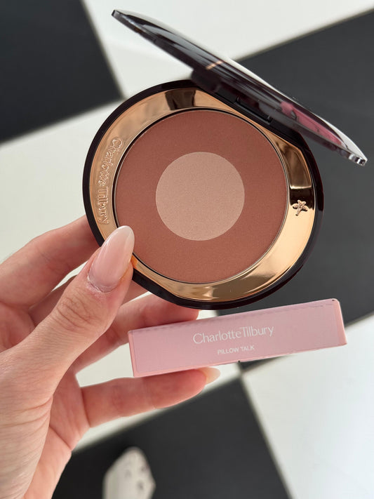 CHARLOTTE TILBURY Cheek To Chic - Swish & Glow Blusher Pillow Talk