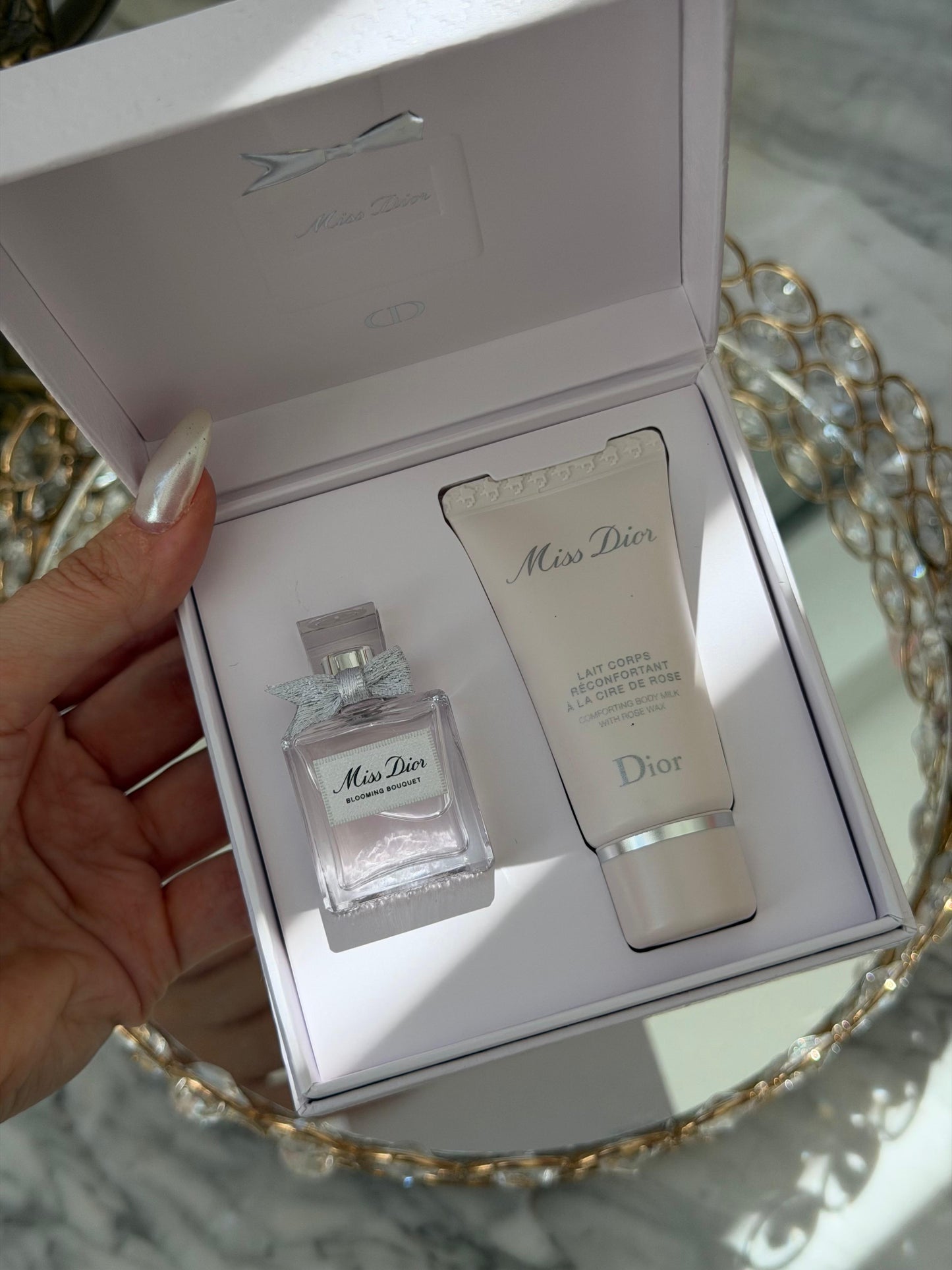 DIOR Miss Dior Blooming Bouquet Eau De Toilette + Body Milk Gift Set