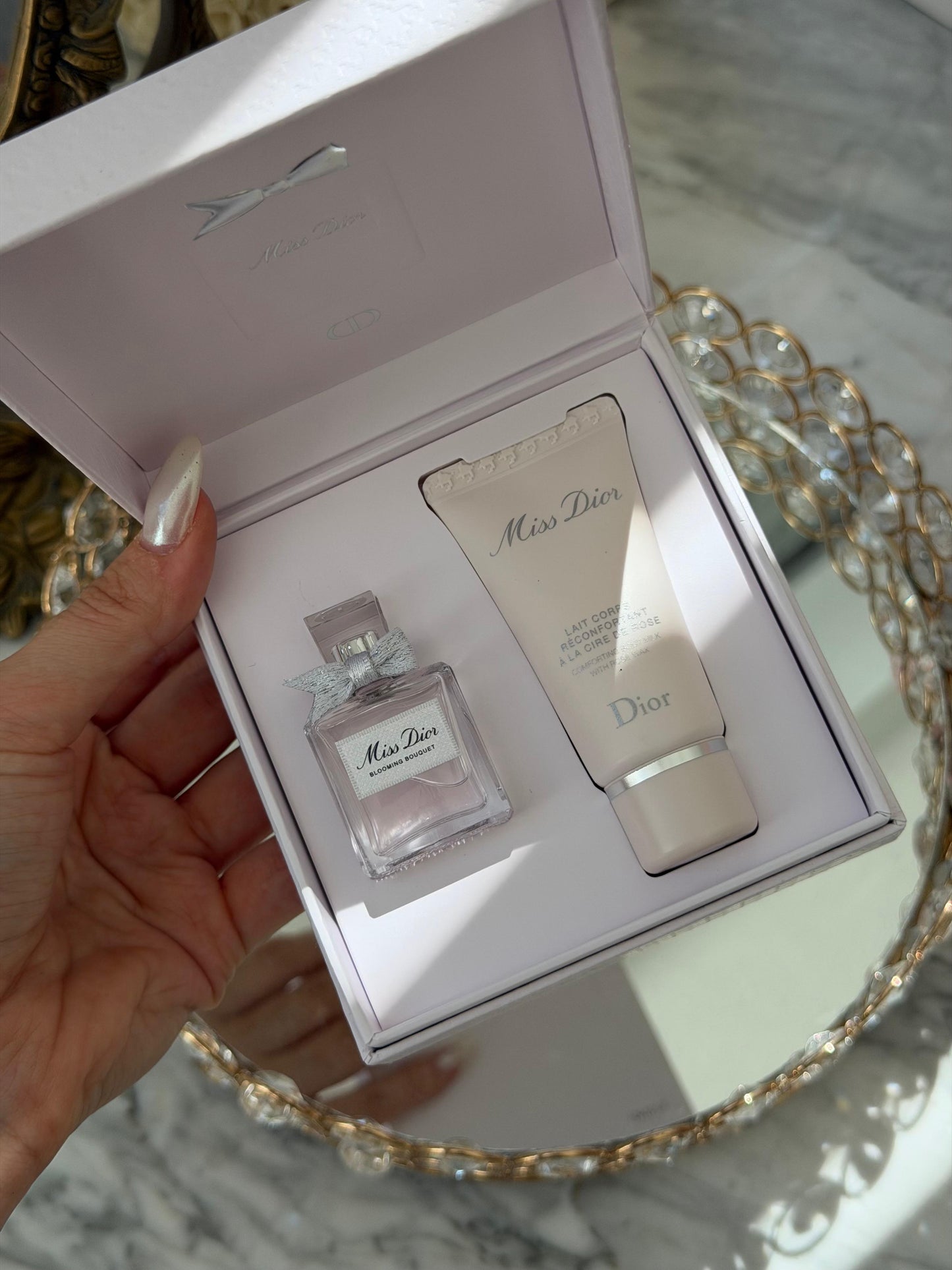 DIOR Miss Dior Blooming Bouquet Eau De Toilette + Body Milk Gift Set