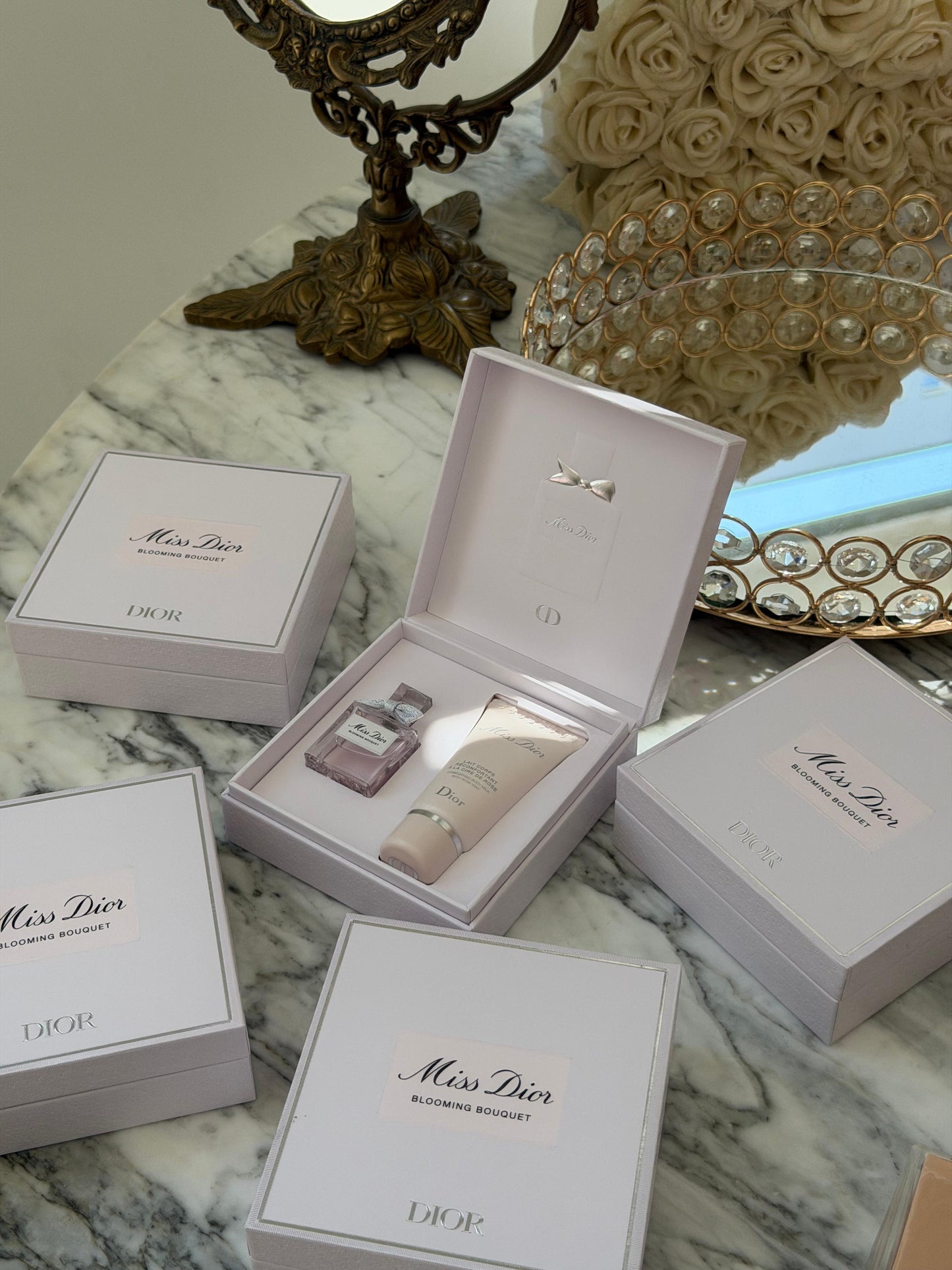 DIOR Miss Dior Blooming Bouquet Eau De Toilette + Body Milk Gift Set