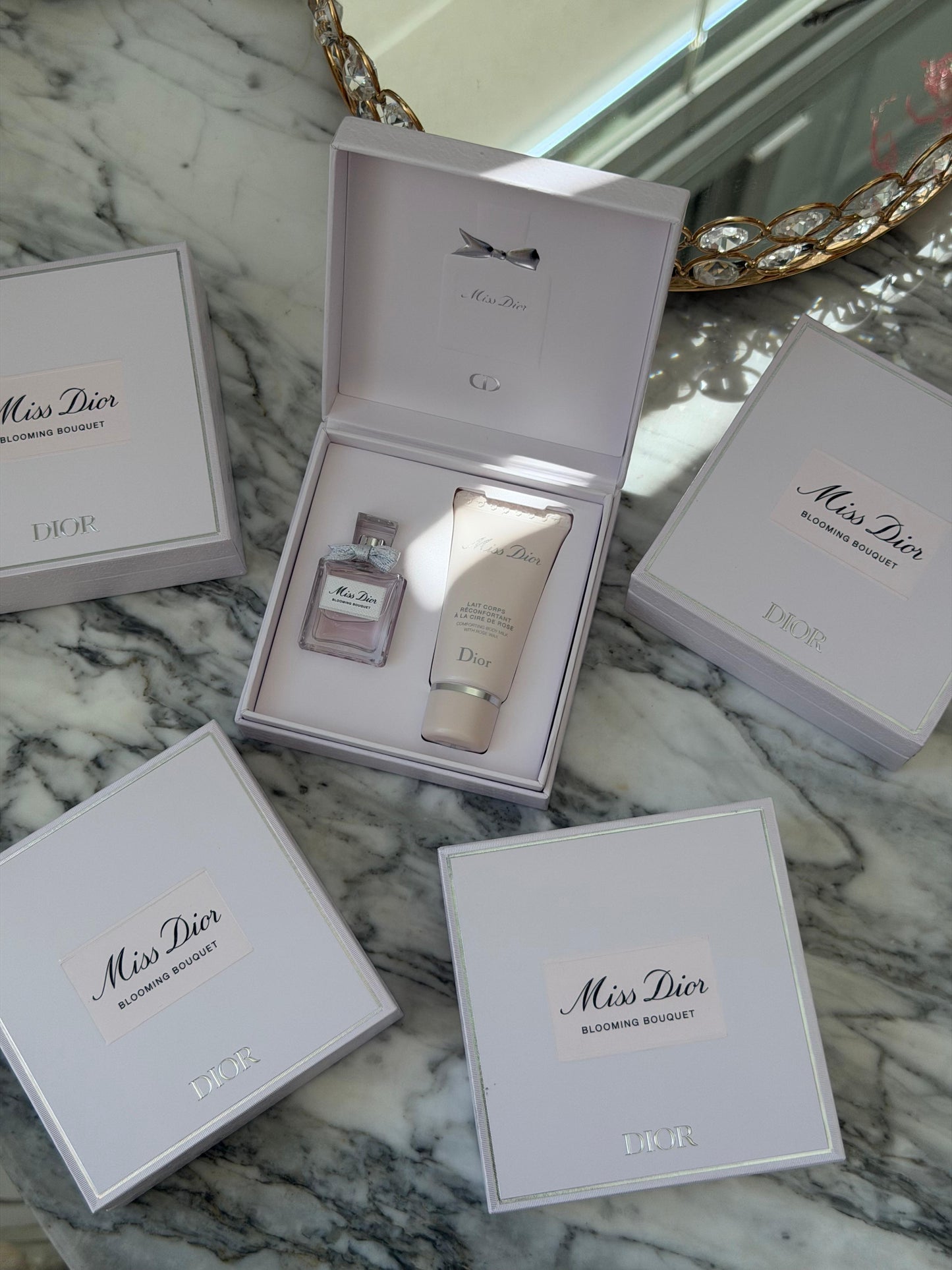 DIOR Miss Dior Blooming Bouquet Eau De Toilette + Body Milk Gift Set