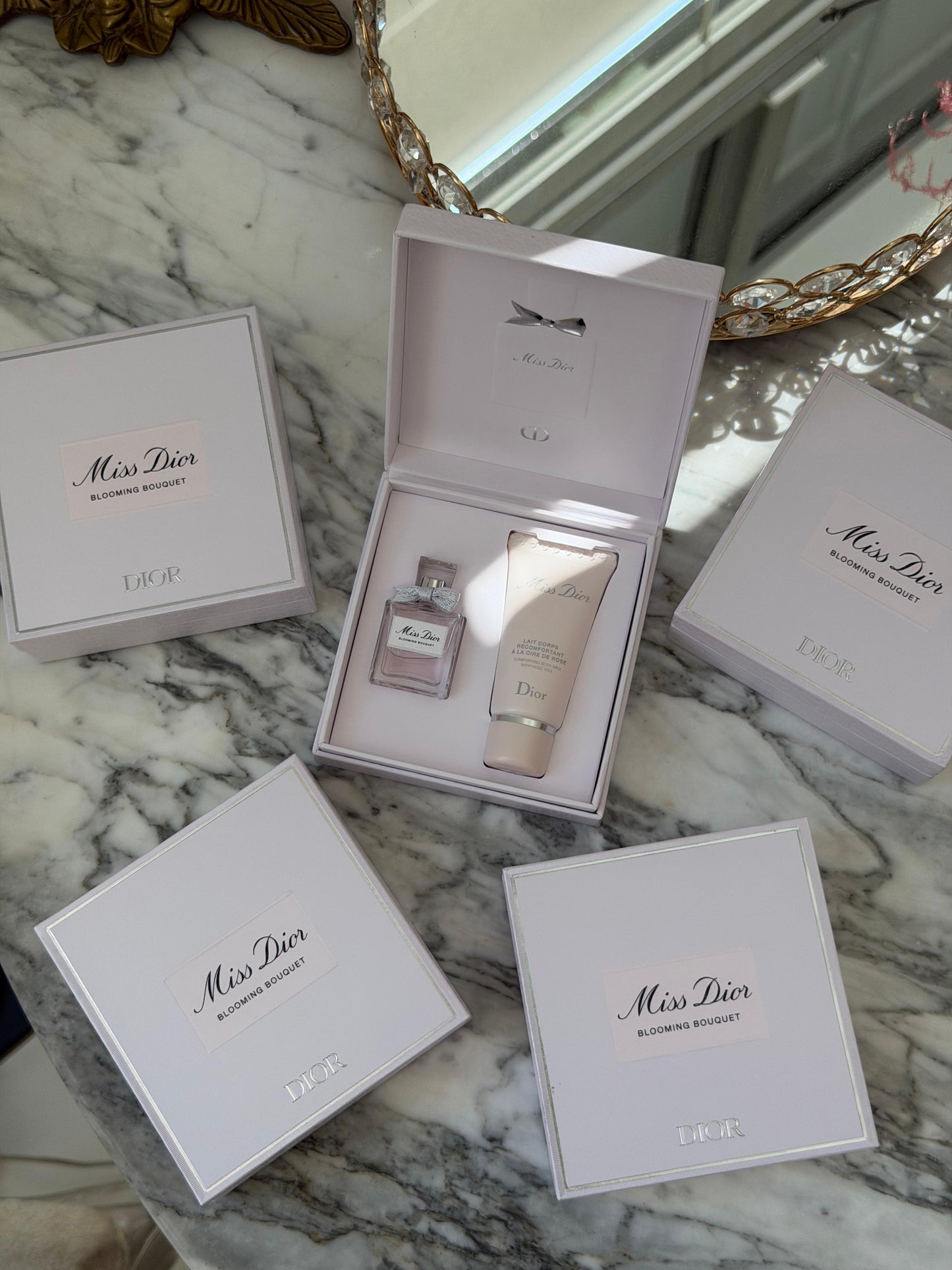 DIOR Miss Dior Blooming Bouquet Eau De Toilette + Body Milk Gift Set