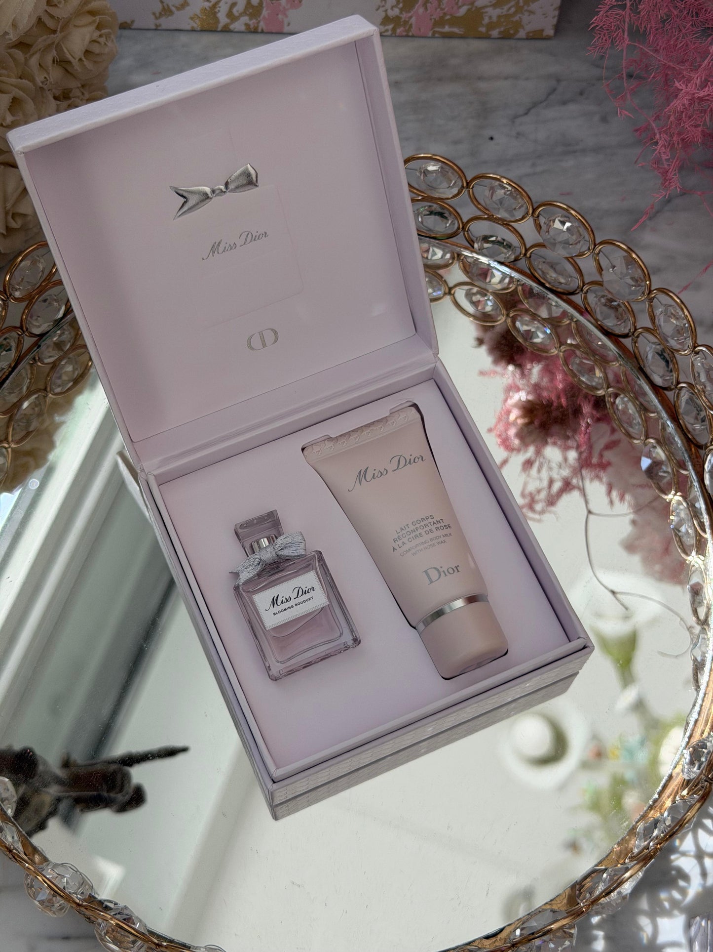 DIOR Miss Dior Blooming Bouquet Eau De Toilette + Body Milk Gift Set