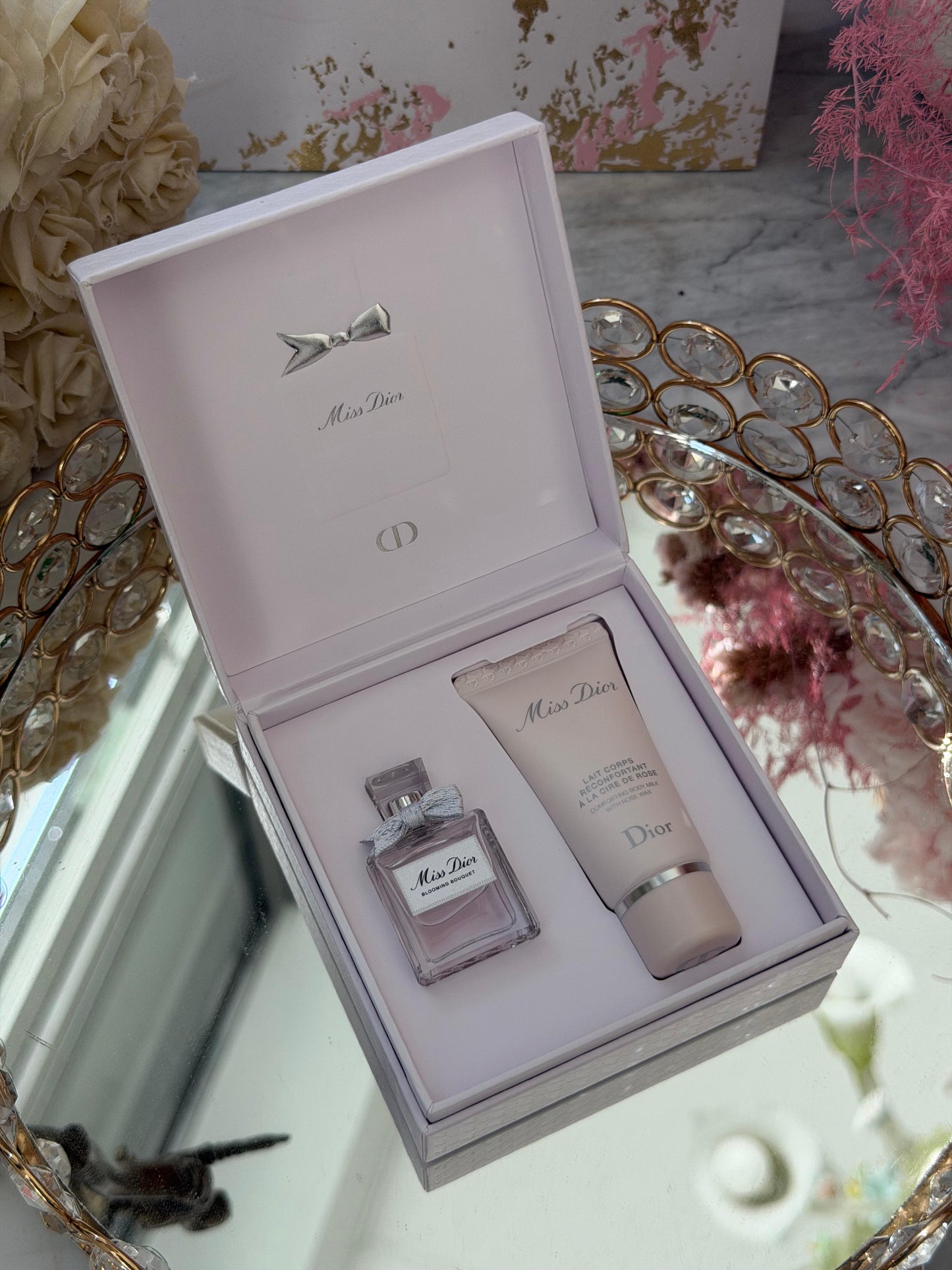 DIOR Miss Dior Blooming Bouquet Eau De Toilette + Body Milk Gift Set