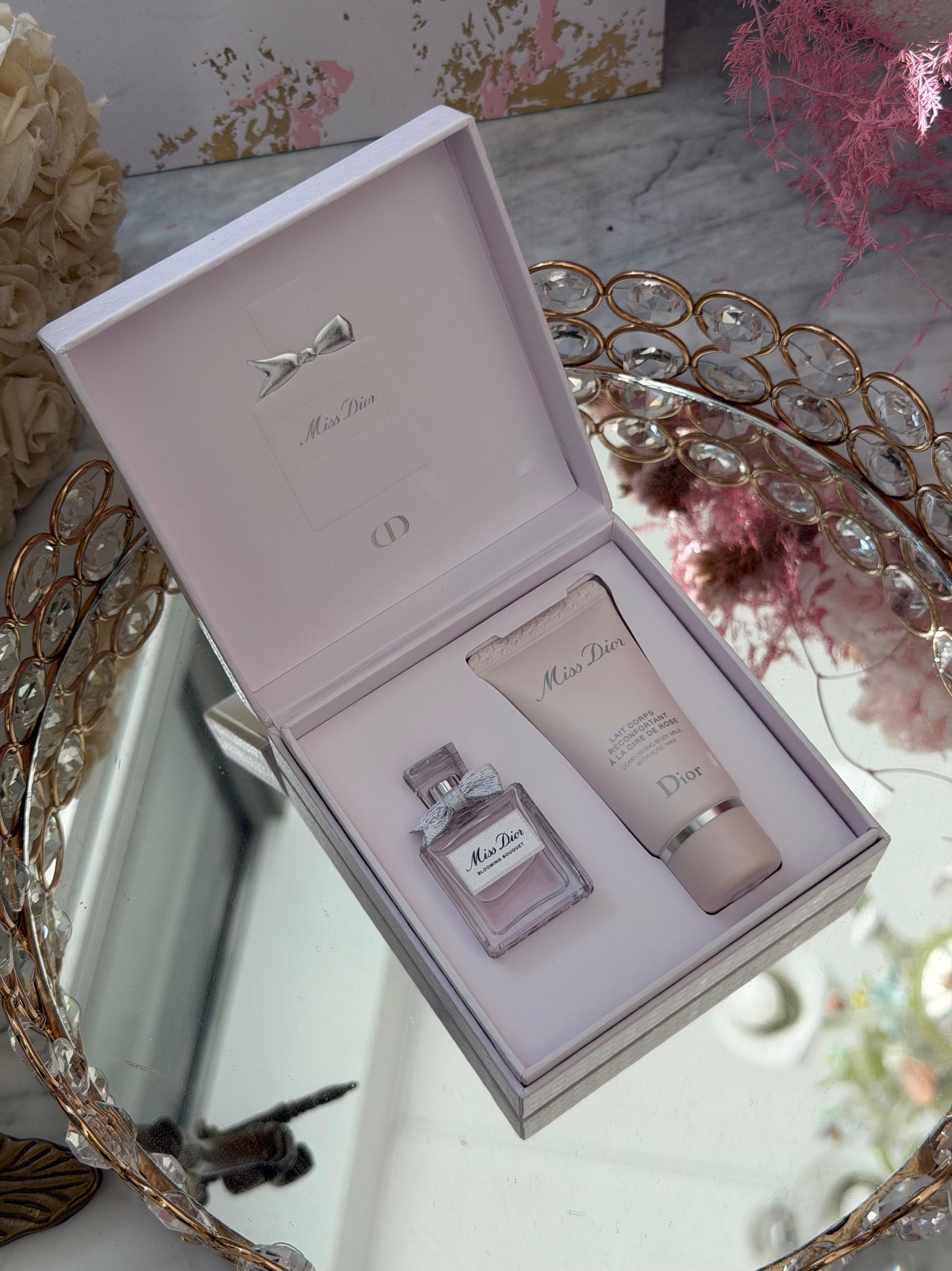 DIOR Miss Dior Blooming Bouquet Eau De Toilette + Body Milk Gift Set