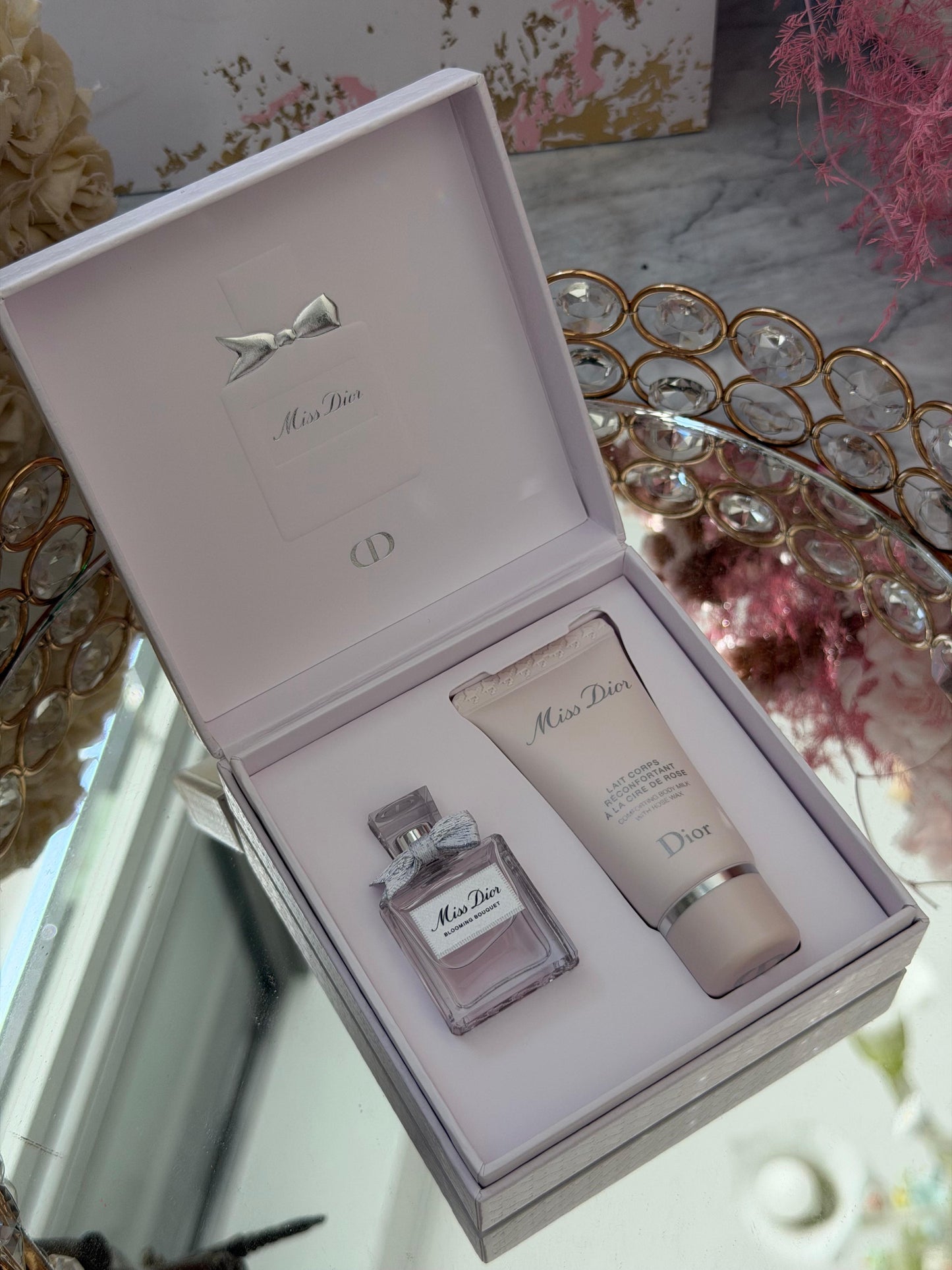 DIOR Miss Dior Blooming Bouquet Eau De Toilette + Body Milk Gift Set