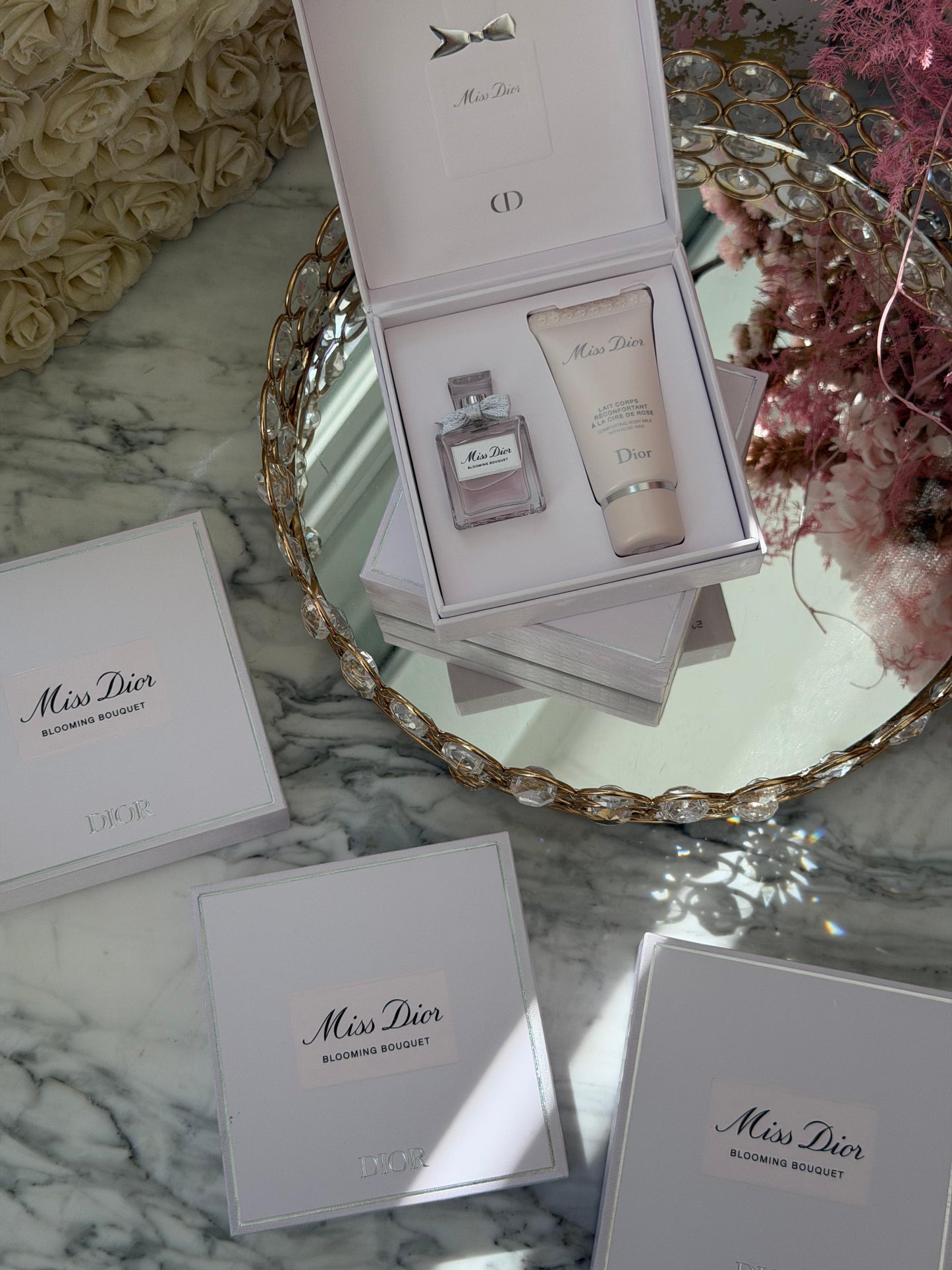 DIOR Miss Dior Blooming Bouquet Eau De Toilette + Body Milk Gift Set