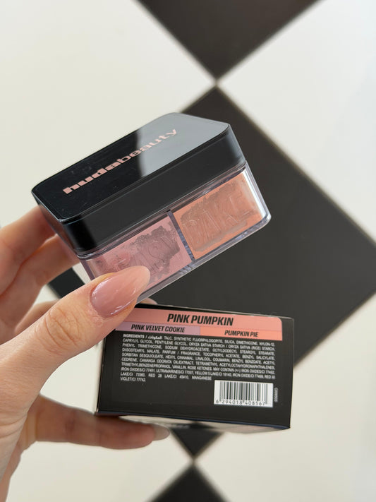 HUDA BEAUTY Easy Bake Duo Loose Baking & Setting Powder - Pink Pumpkin