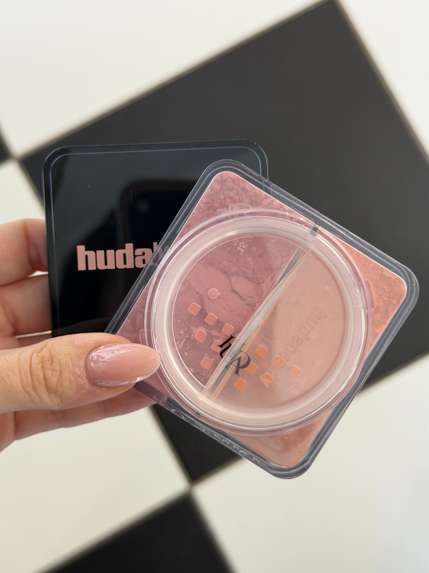 HUDA BEAUTY Easy Bake Duo Loose Baking & Setting Powder - Pink Pumpkin