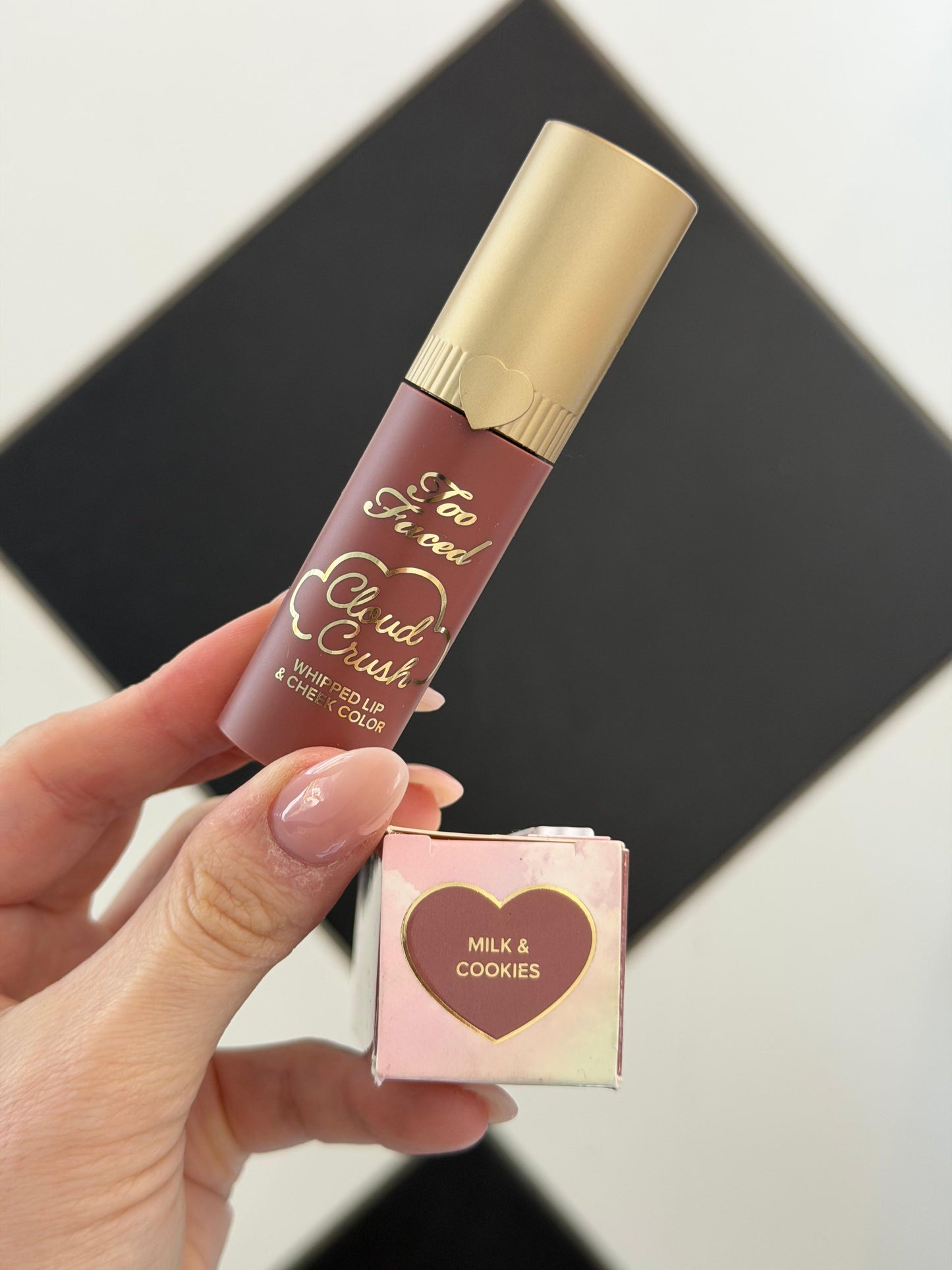 TOO FACED Cloud Crush Whipped Lip & Cheek Color Duo - Milk&Cookies