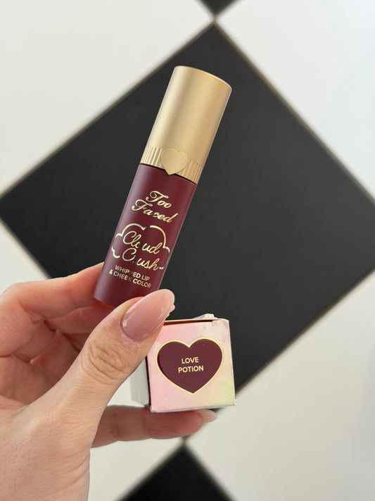 TOO FACED Cloud Crush Whipped Lip & Cheek Color Duo - Love Potion