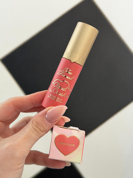 TOO FACED Cloud Crush Whipped Lip & Cheek Color Duo - Peach Blur